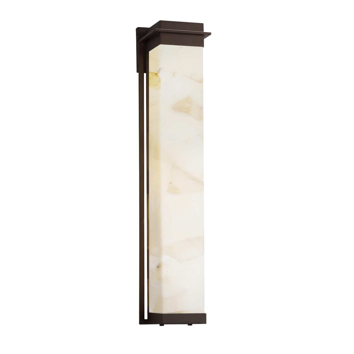 Justice Design Group Alabaster Rocks 36 Inch LED Wall Sconce