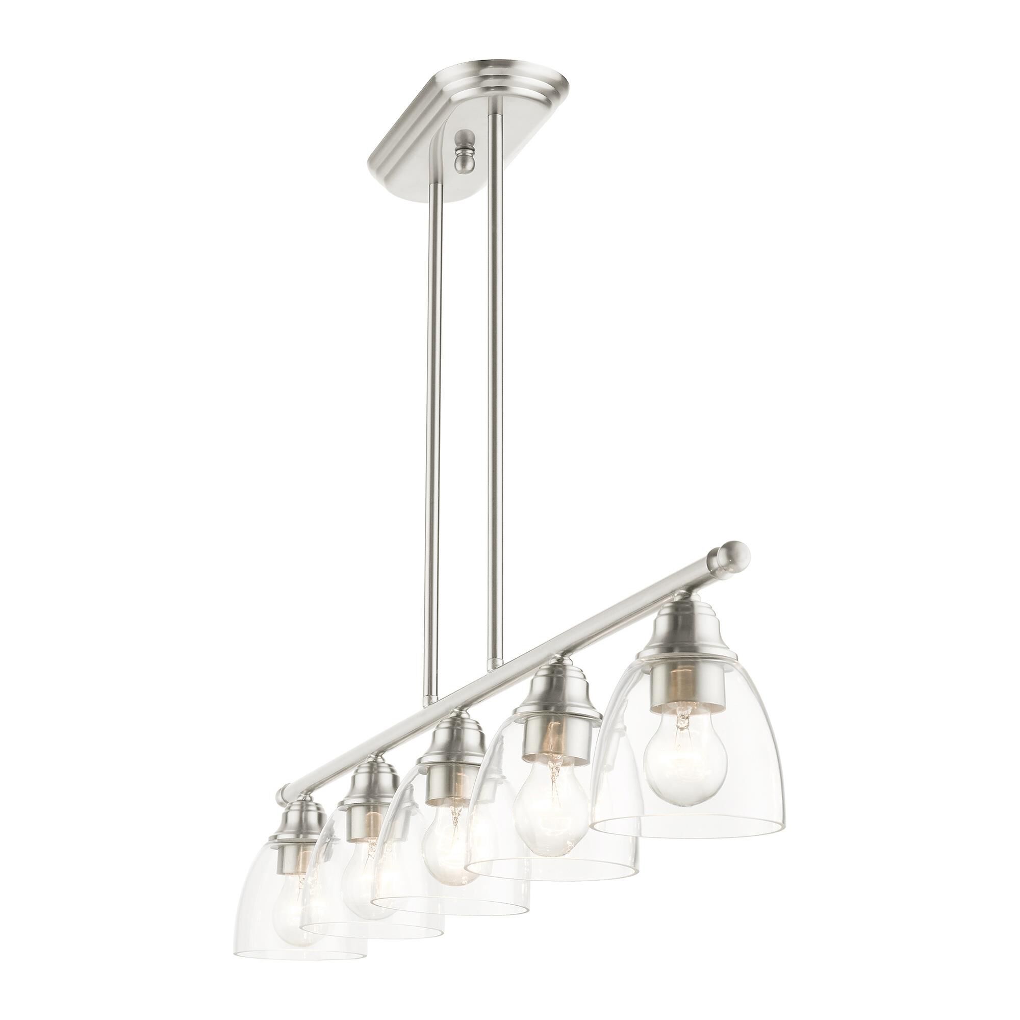 Montgomery 45 Inch 5 Light Linear Suspension Light by Livex Lighting