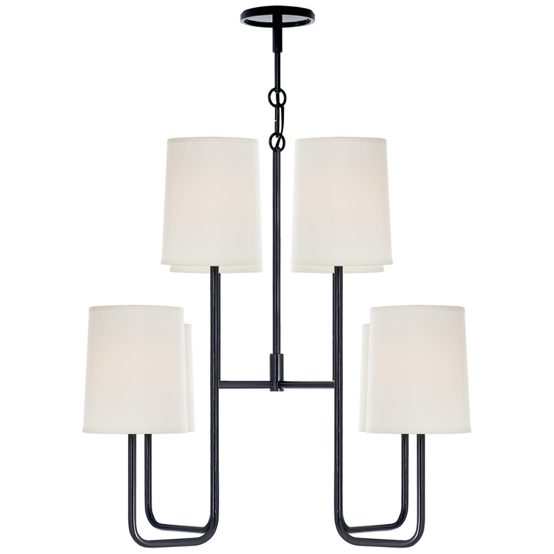 Barbara Barry Go Lightly 31 Inch 8 Light Chandelier by Visual Comfort Signature Collection