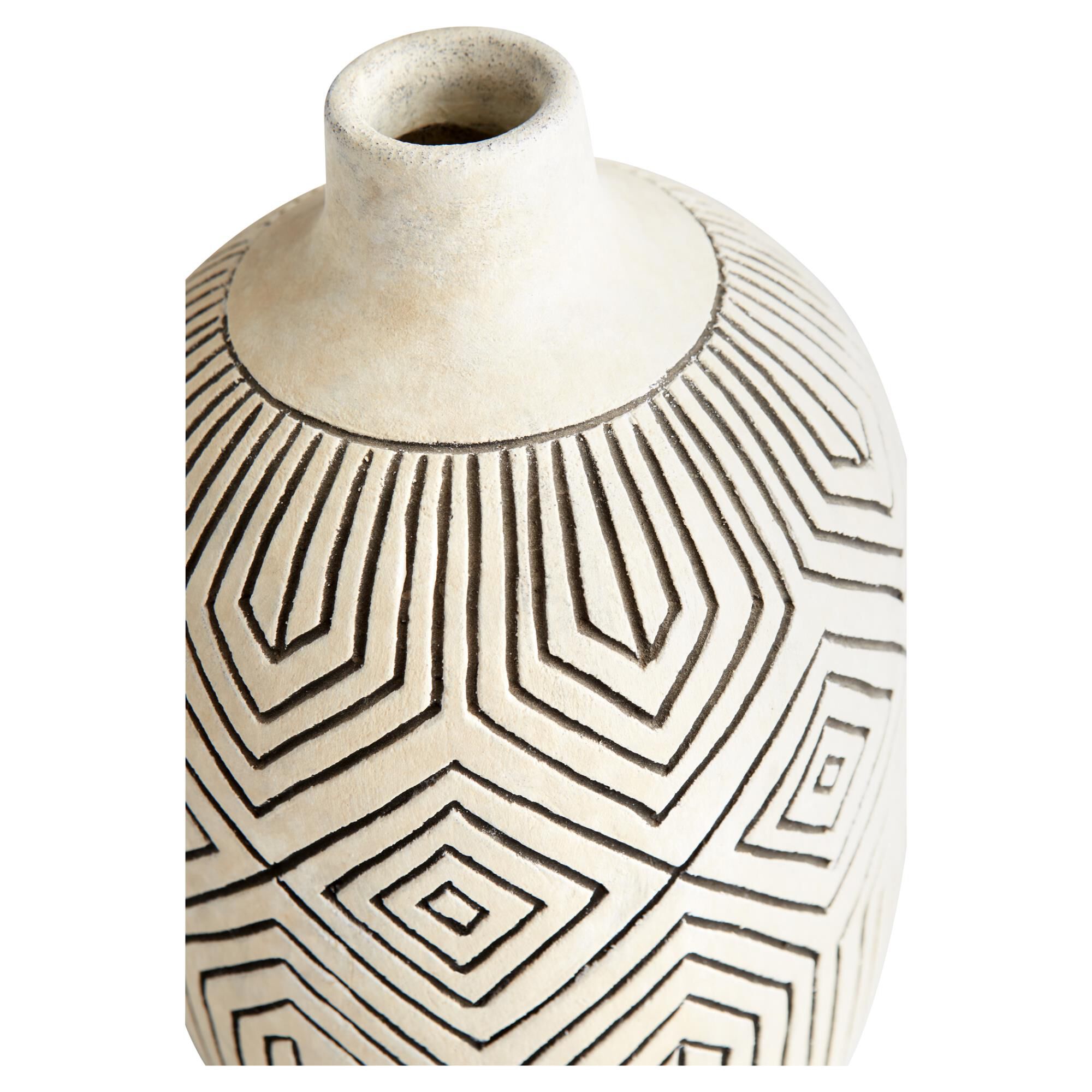 Light Labyrinth Vse-SM Vase-Urn by Cyan Designs