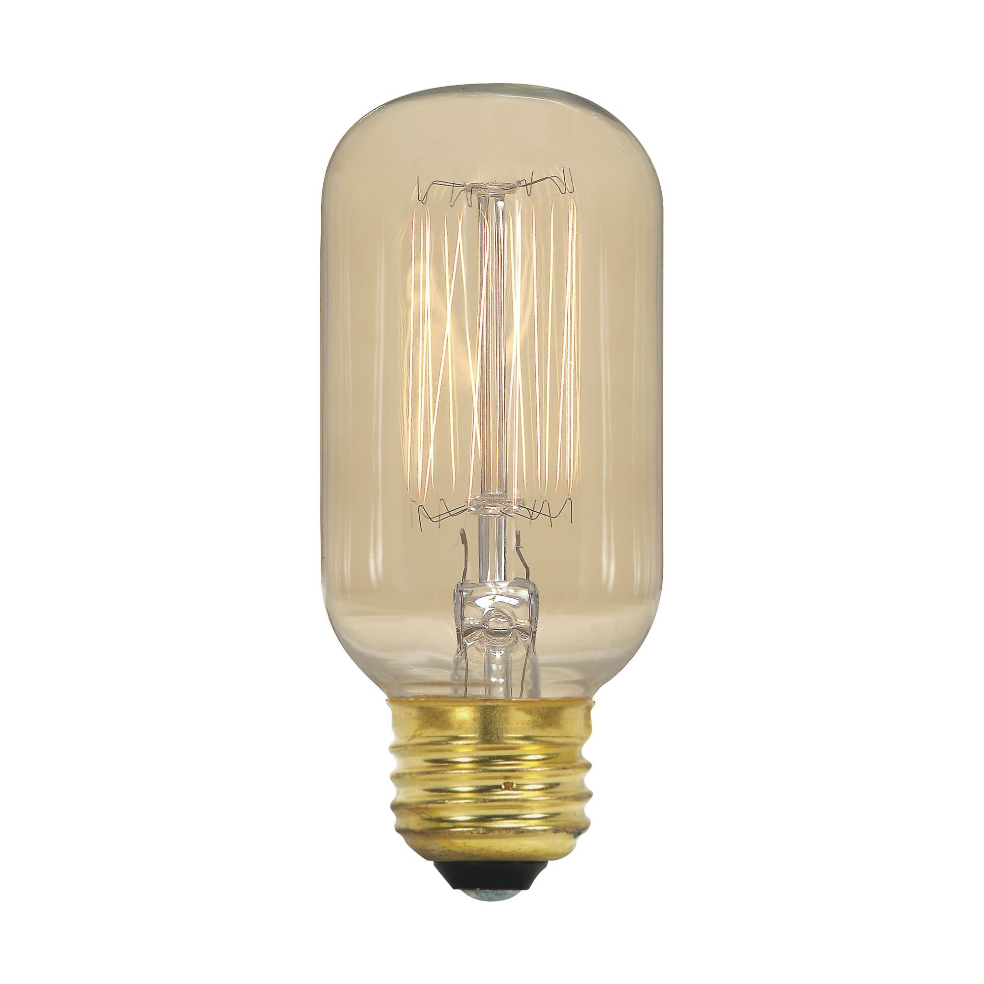 40 Watt T14 Vintage Light Bulb by Satco