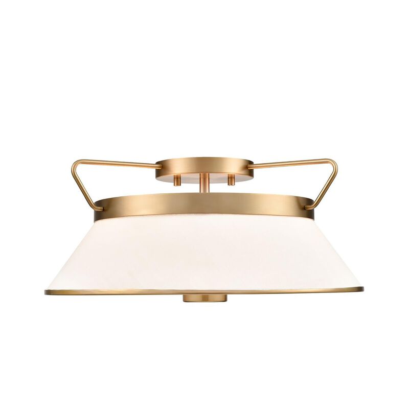 Kevin Kraemer Layla 17 Inch 2 Light LED Semi Flush Mount by Artcraft