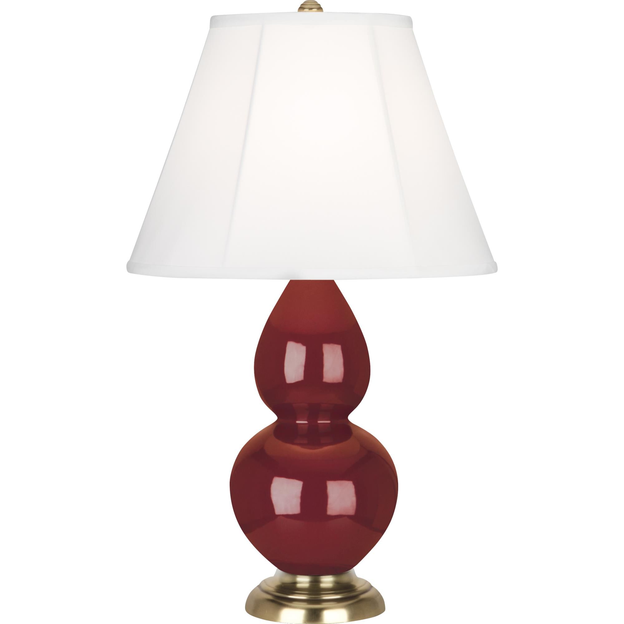 Small Double Gourd 23 Inch Accent Lamp by Robert Abbey