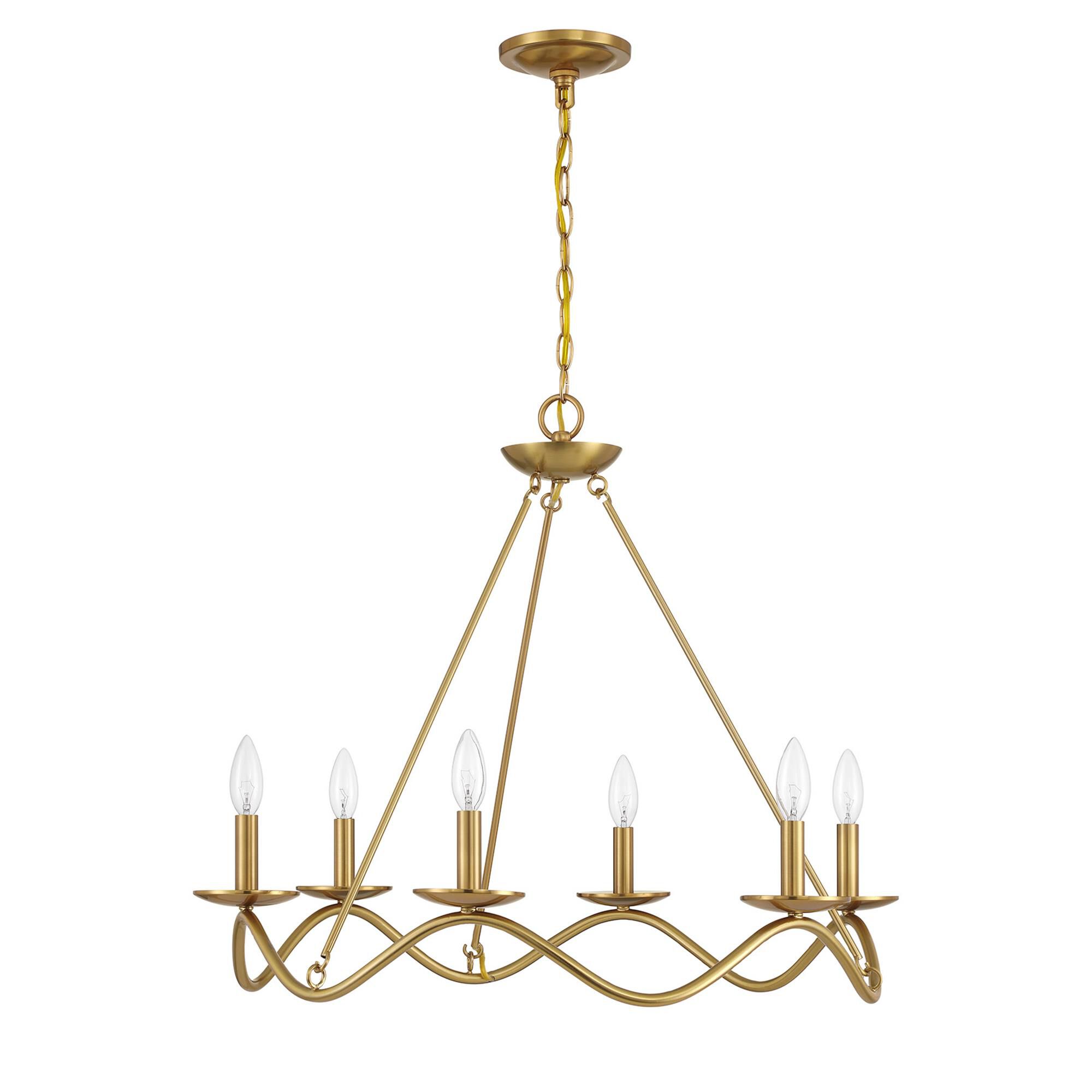 Shown in Natural Brass finish