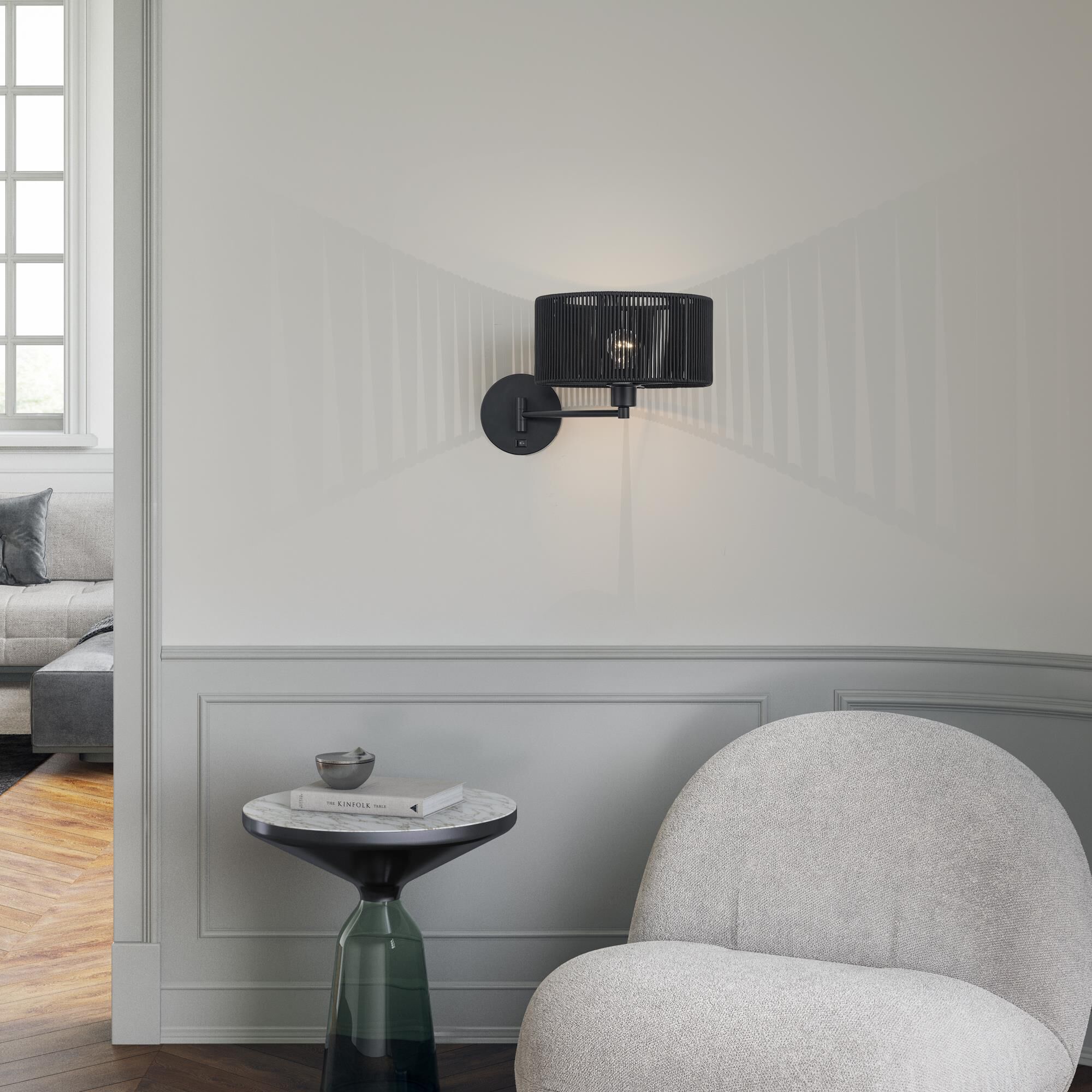 Acordia 11 Inch Wall Swing Lamp by Livex Lighting