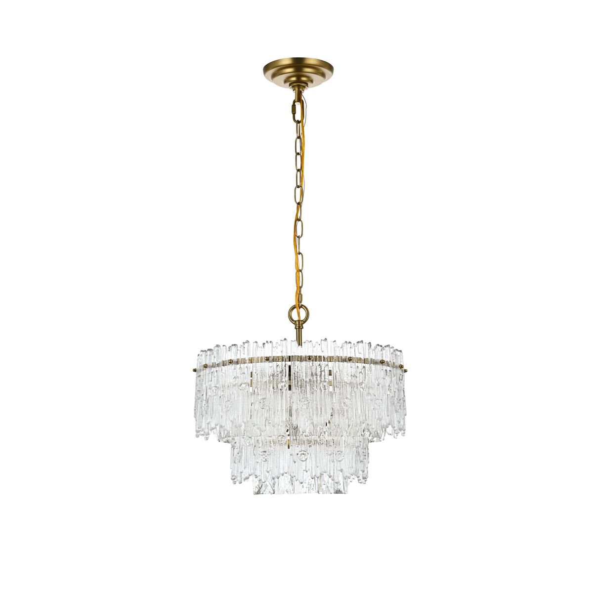 Emilia 15 Inch Large Pendant by Elegant Lighting