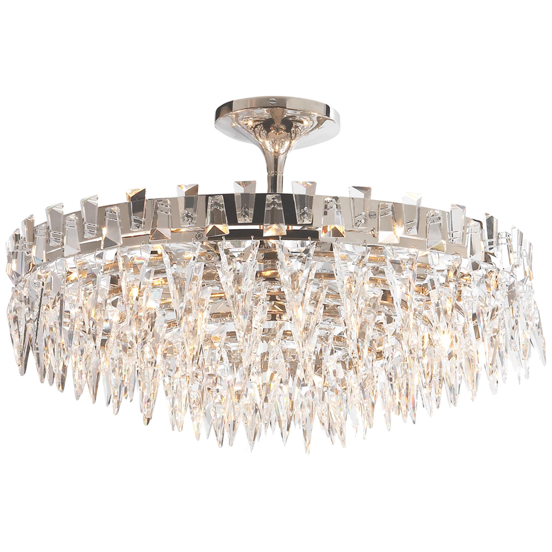 Joe Nye Trillion 21 Inch 10 Light Flush Mount by Visual Comfort Signature Collection