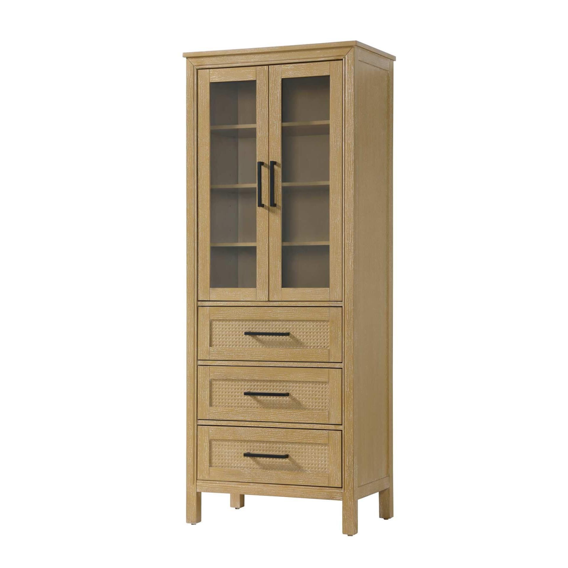 Shown in Linen Oak finish