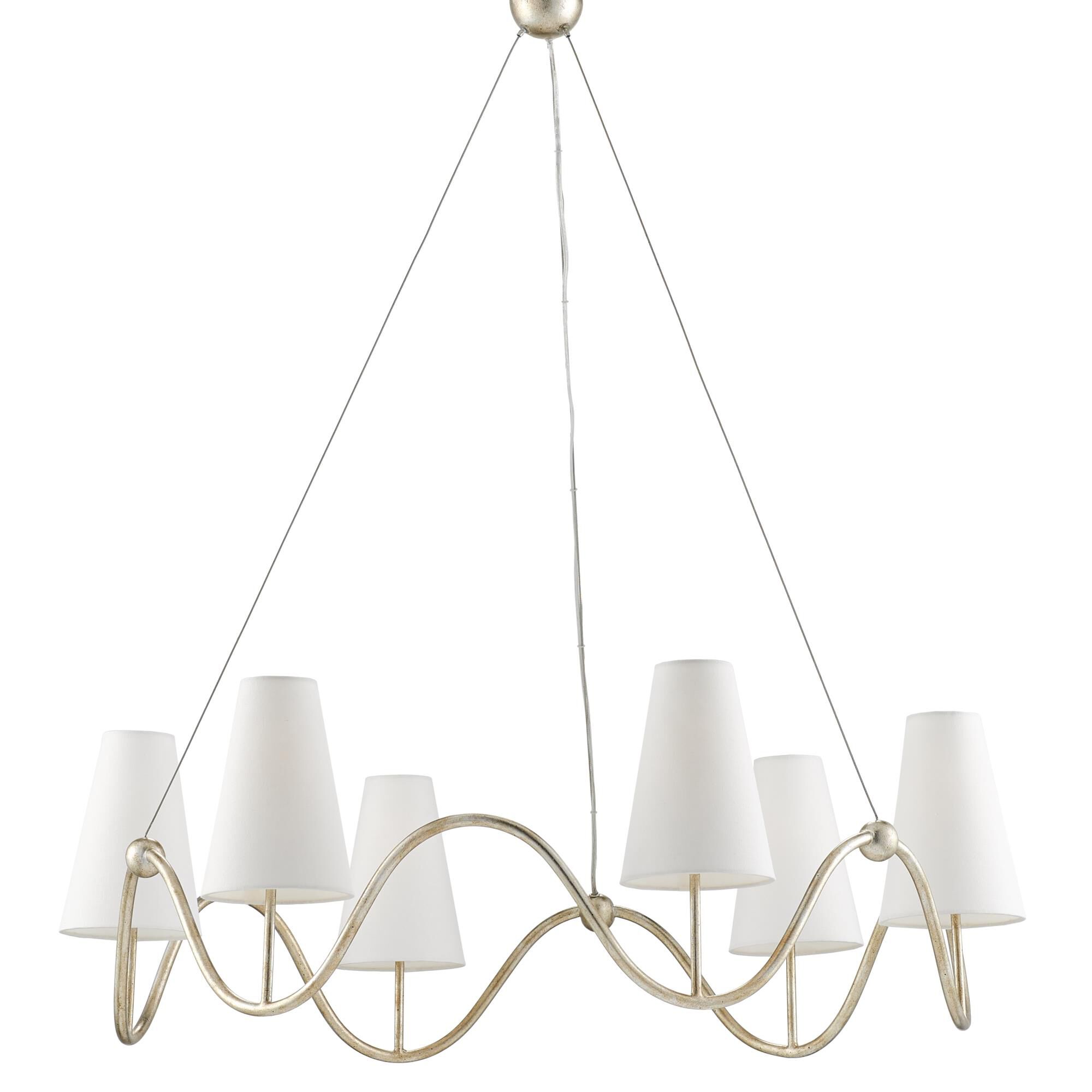 Kadir 6 Light Chandelier by Currey and Company