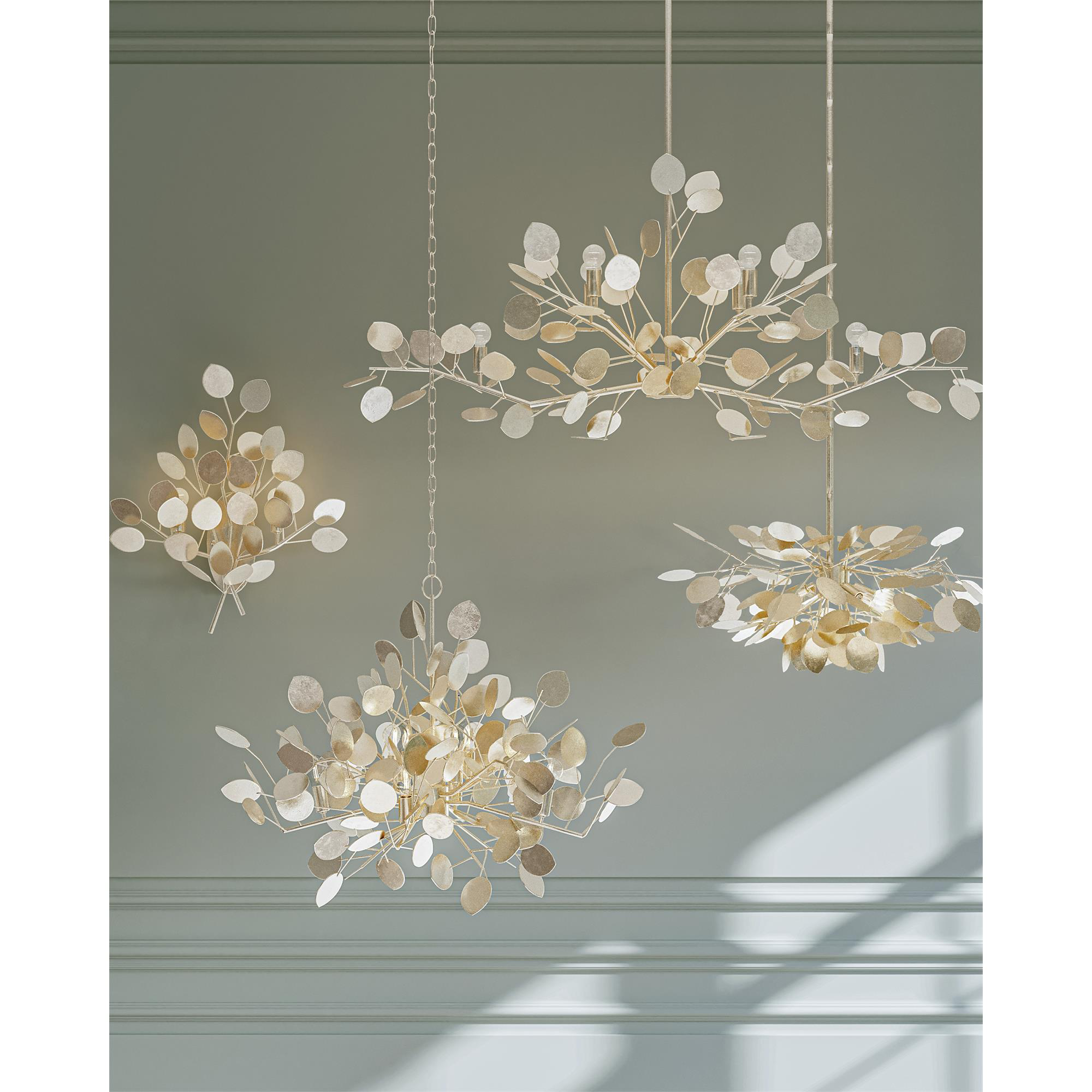 Lunaria 31 Inch Chandelier,