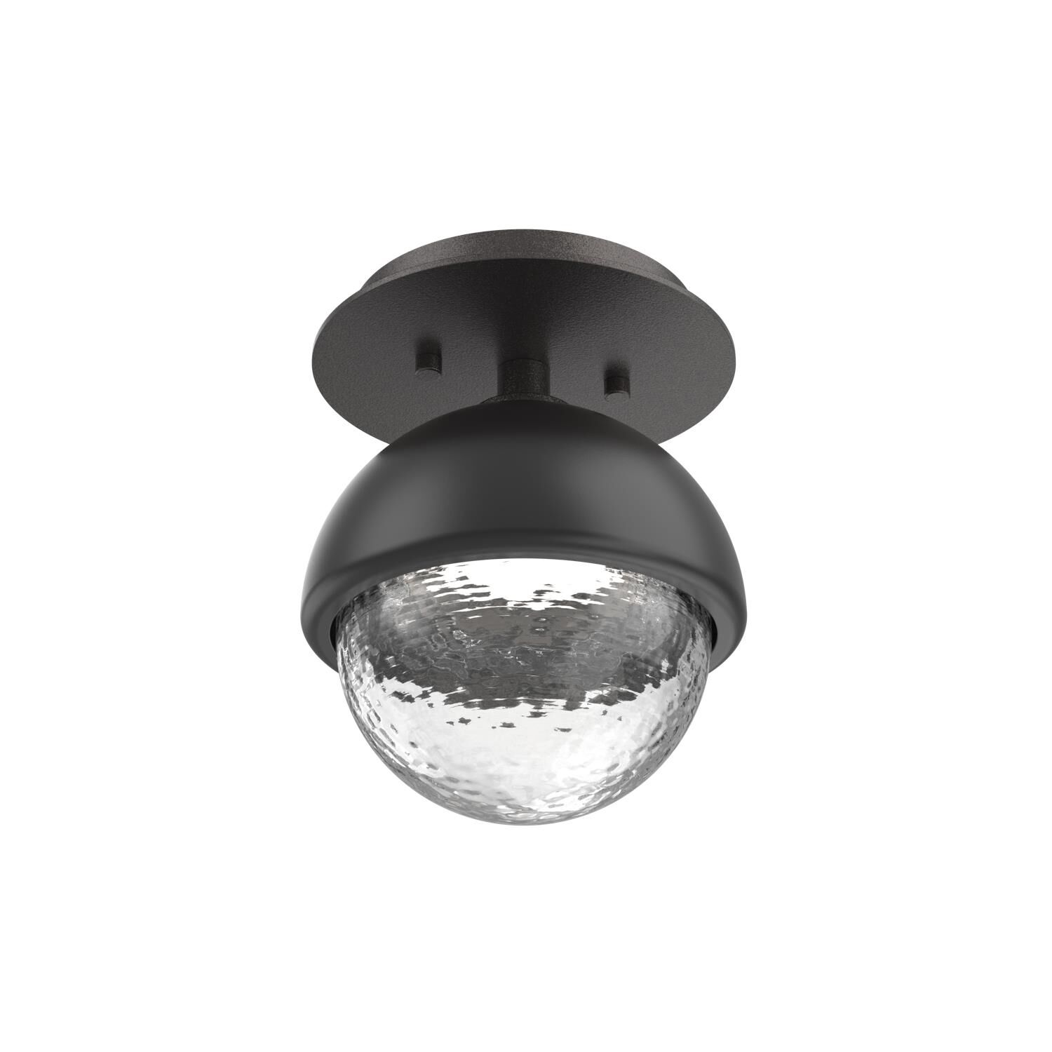 Shown in Graphite finish and Clear glass and Matte Black accent