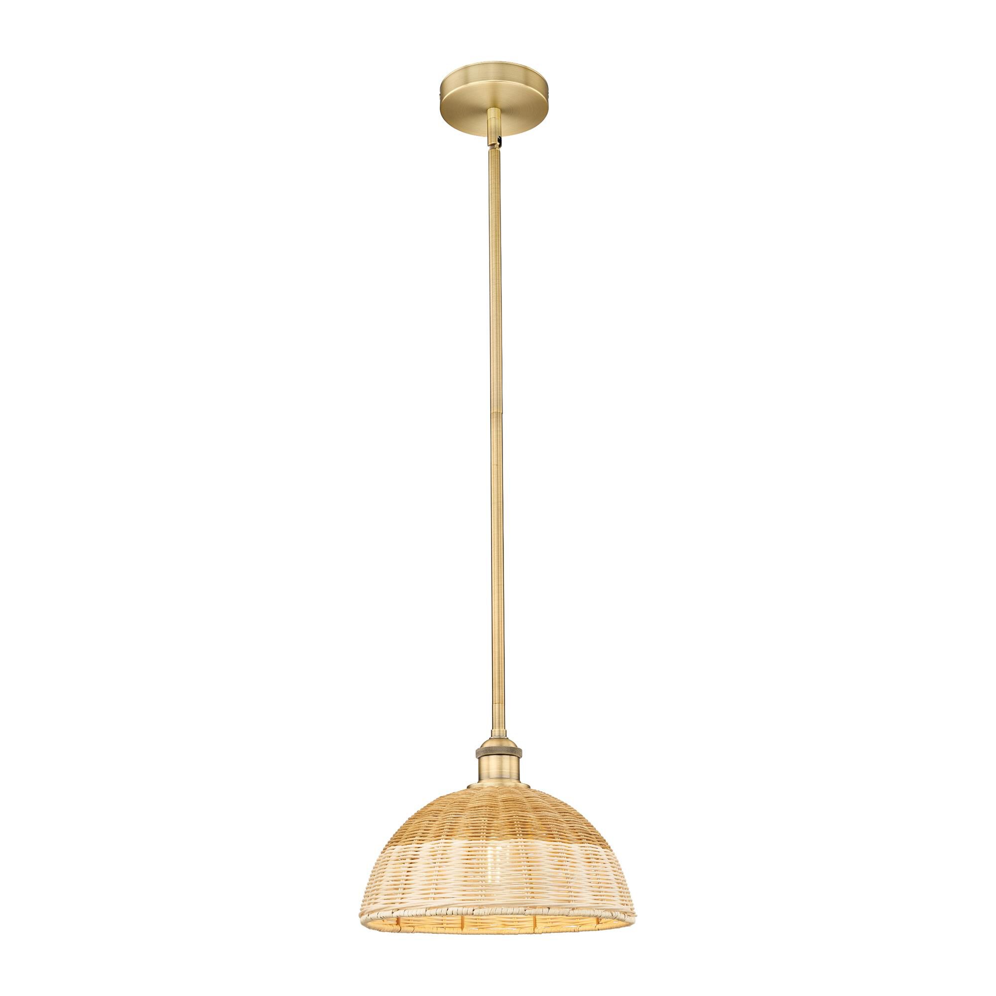 Bruno Marashlian Bristol Natural II 12 Inch Mini Pendant by Innovations Lighting