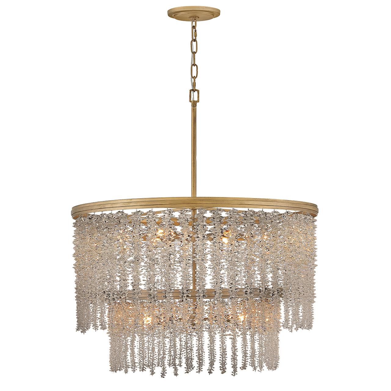 Rubina 30 Inch Chandelier by Fredrick Ramond