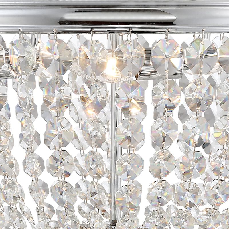 Nola 20 Inch 5 Light Flush Mount by Crystorama