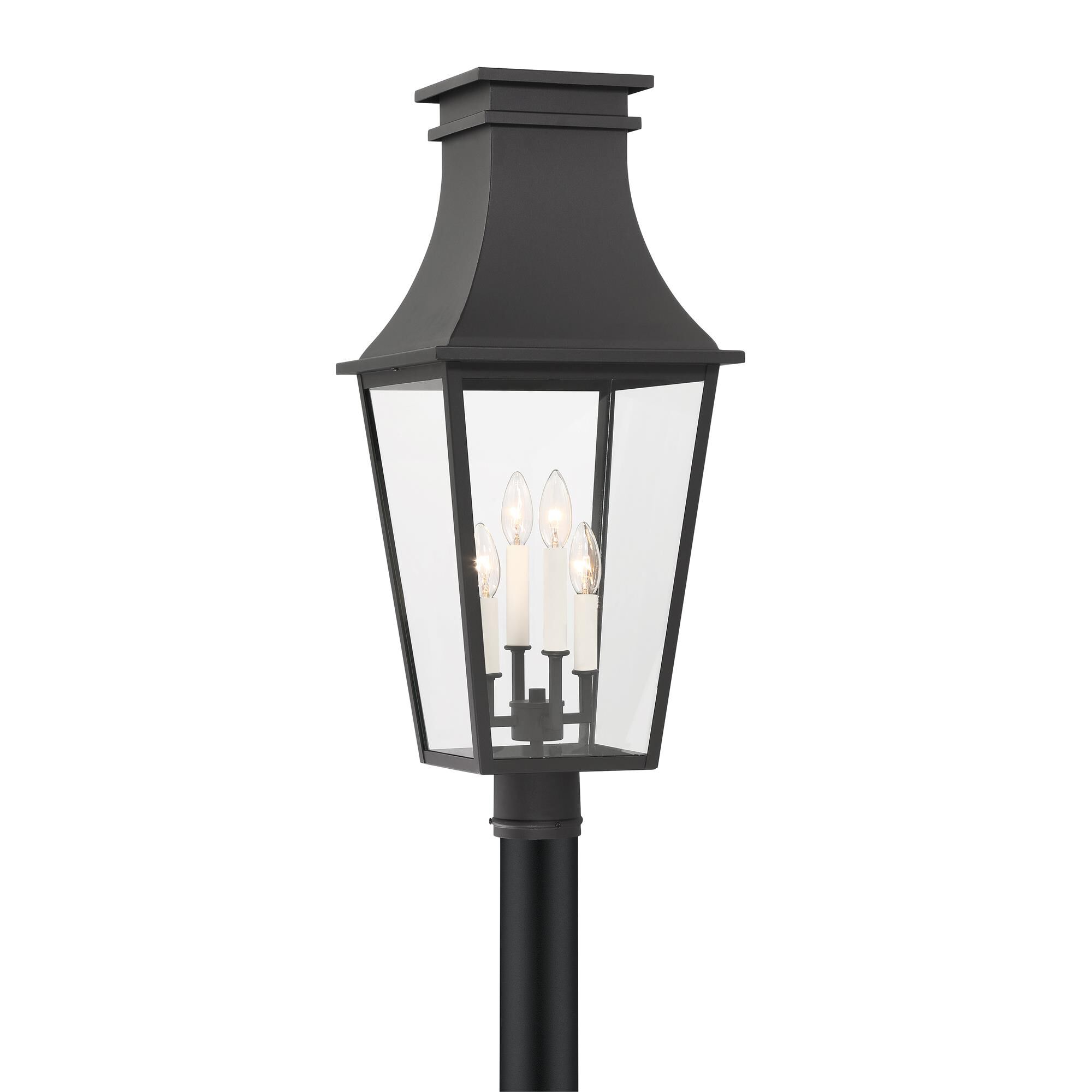 Shown in Sand Coal finish and Clear glass