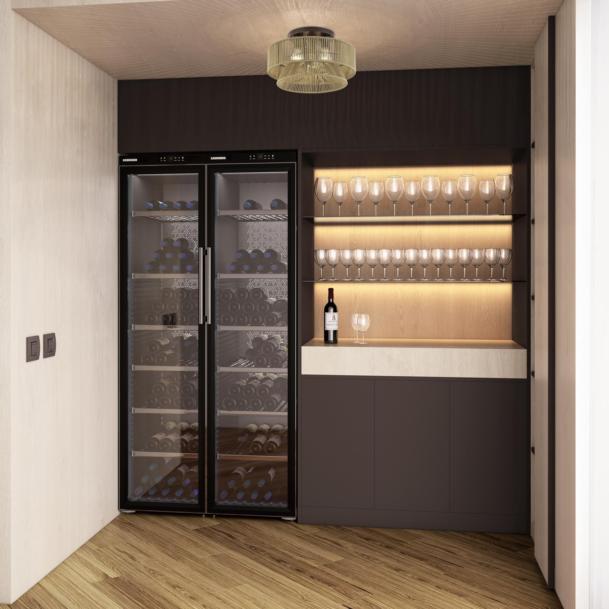 Florell 15 Inch Semi Flush Mount by Livex Lighting