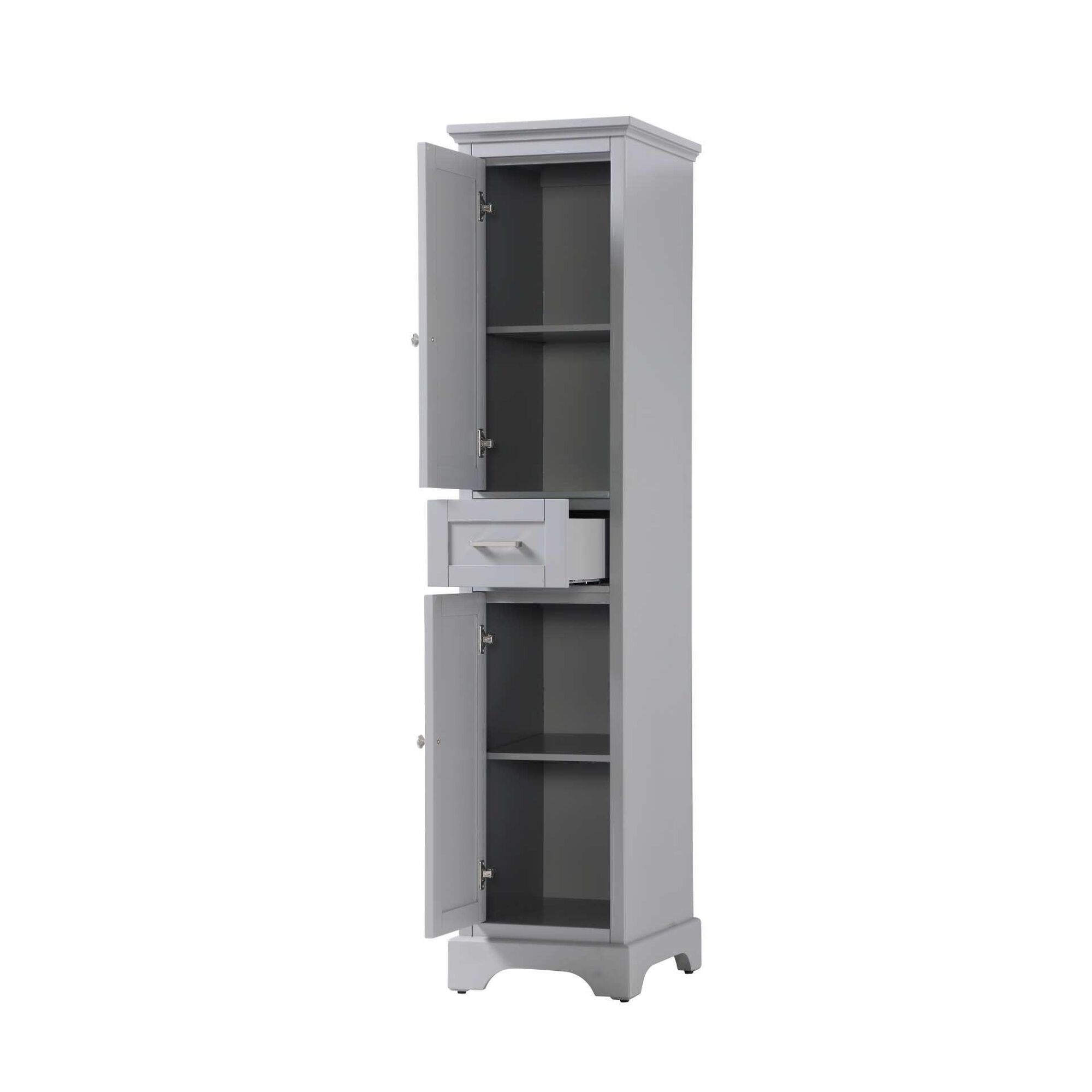 Shown in Grey finish