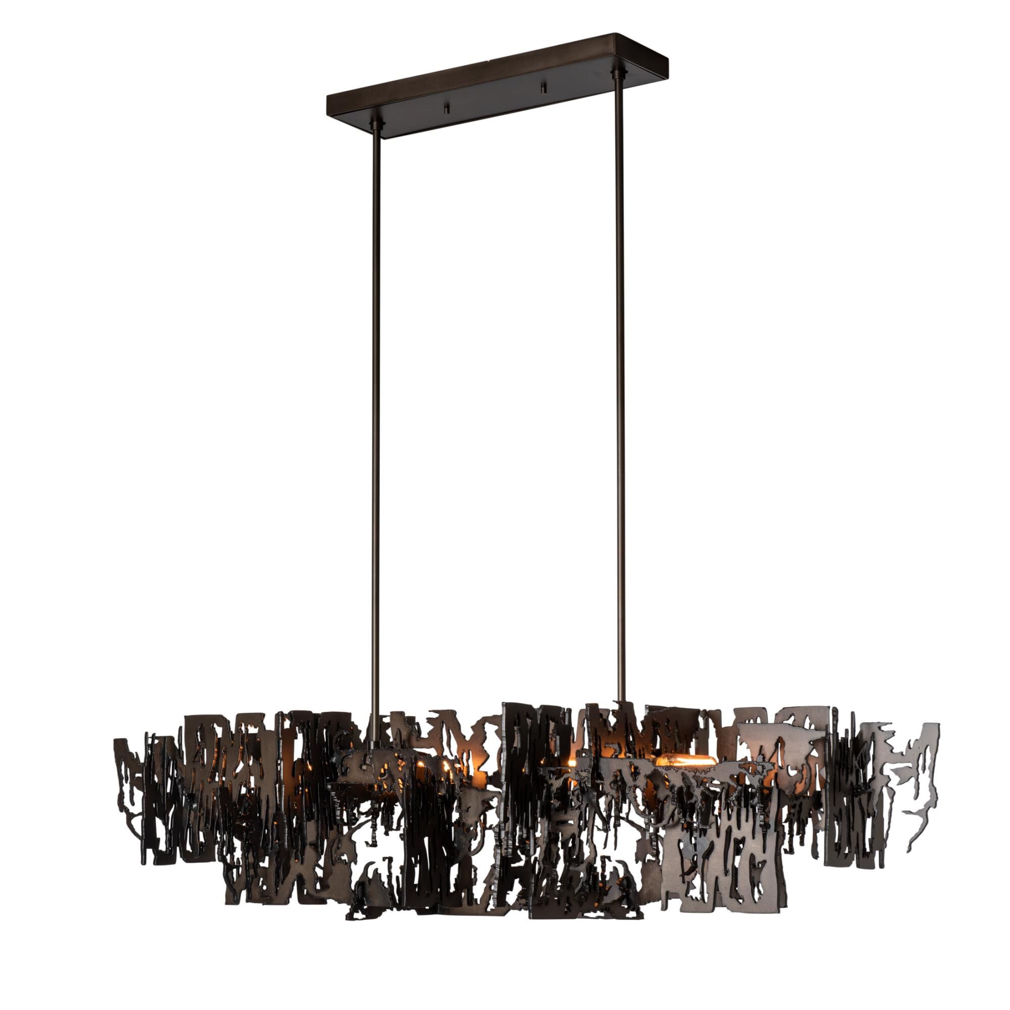 Brutus 43 Inch 4 Light Linear Suspension Light by Hubbardton Forge