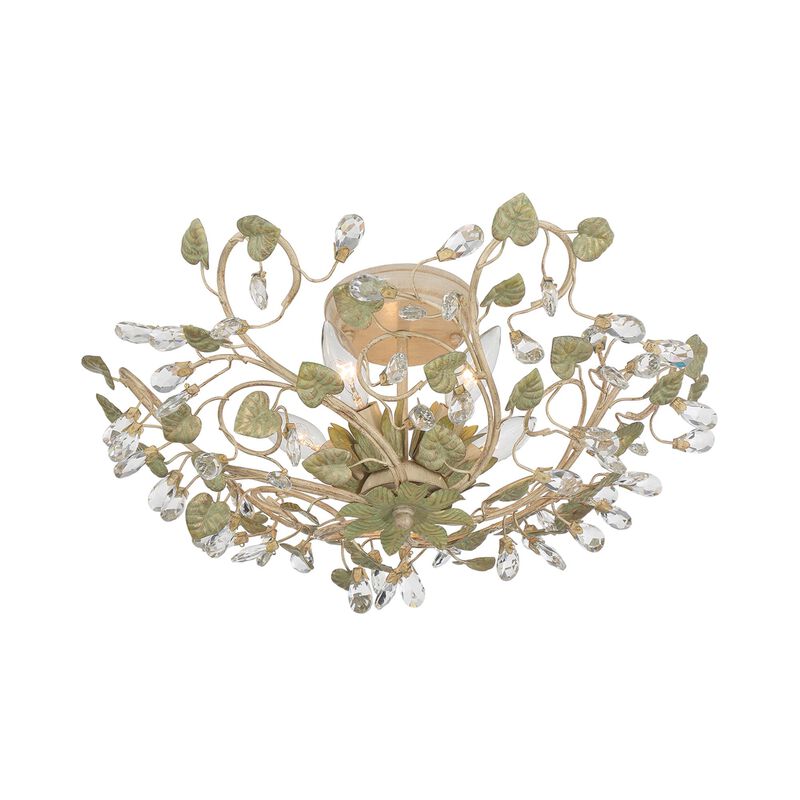 Josie 20 Inch 5 Light Semi Flush Mount by Crystorama