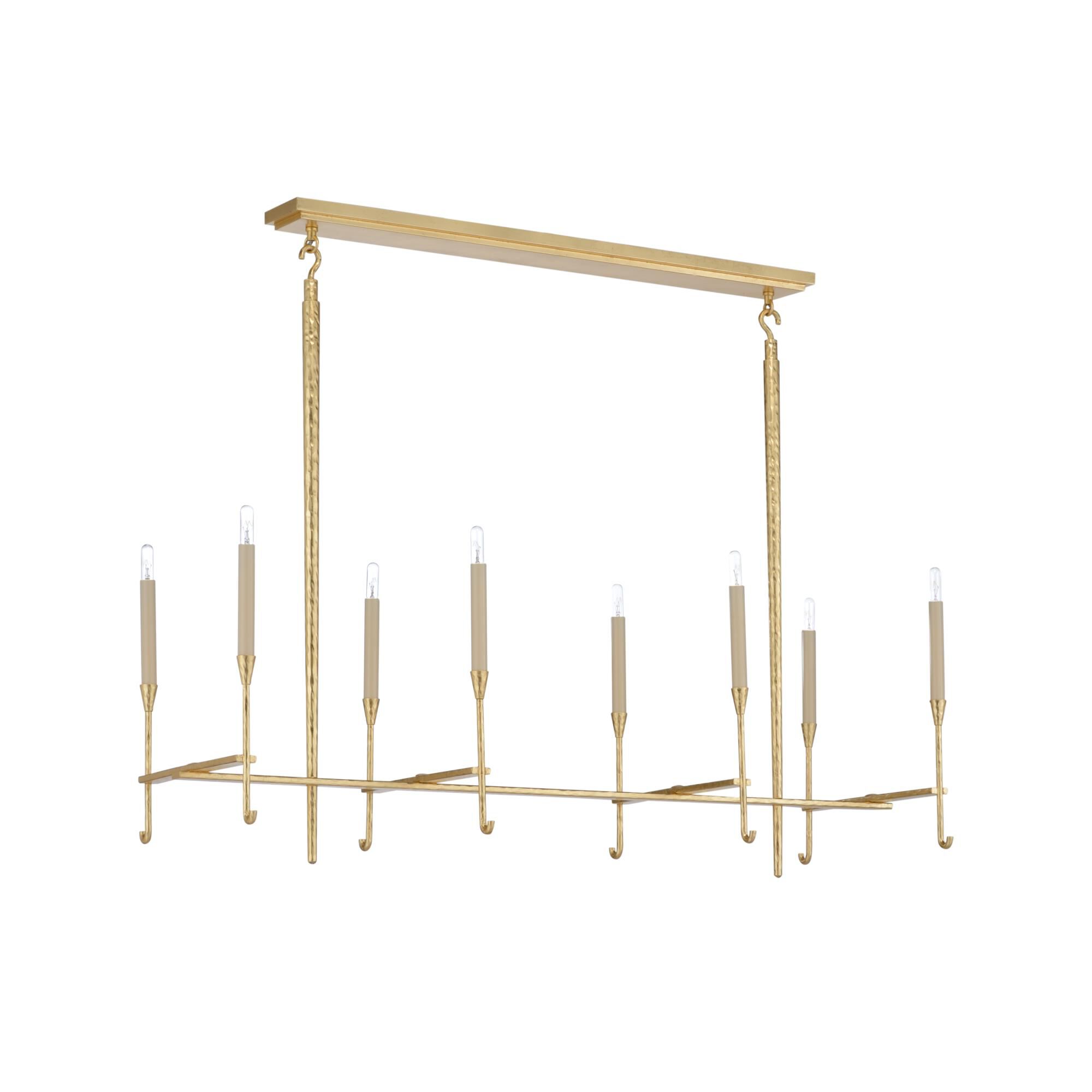 Claire Bryson Diego 46 Inch 8 Light Linear Suspension Light by Wildwood