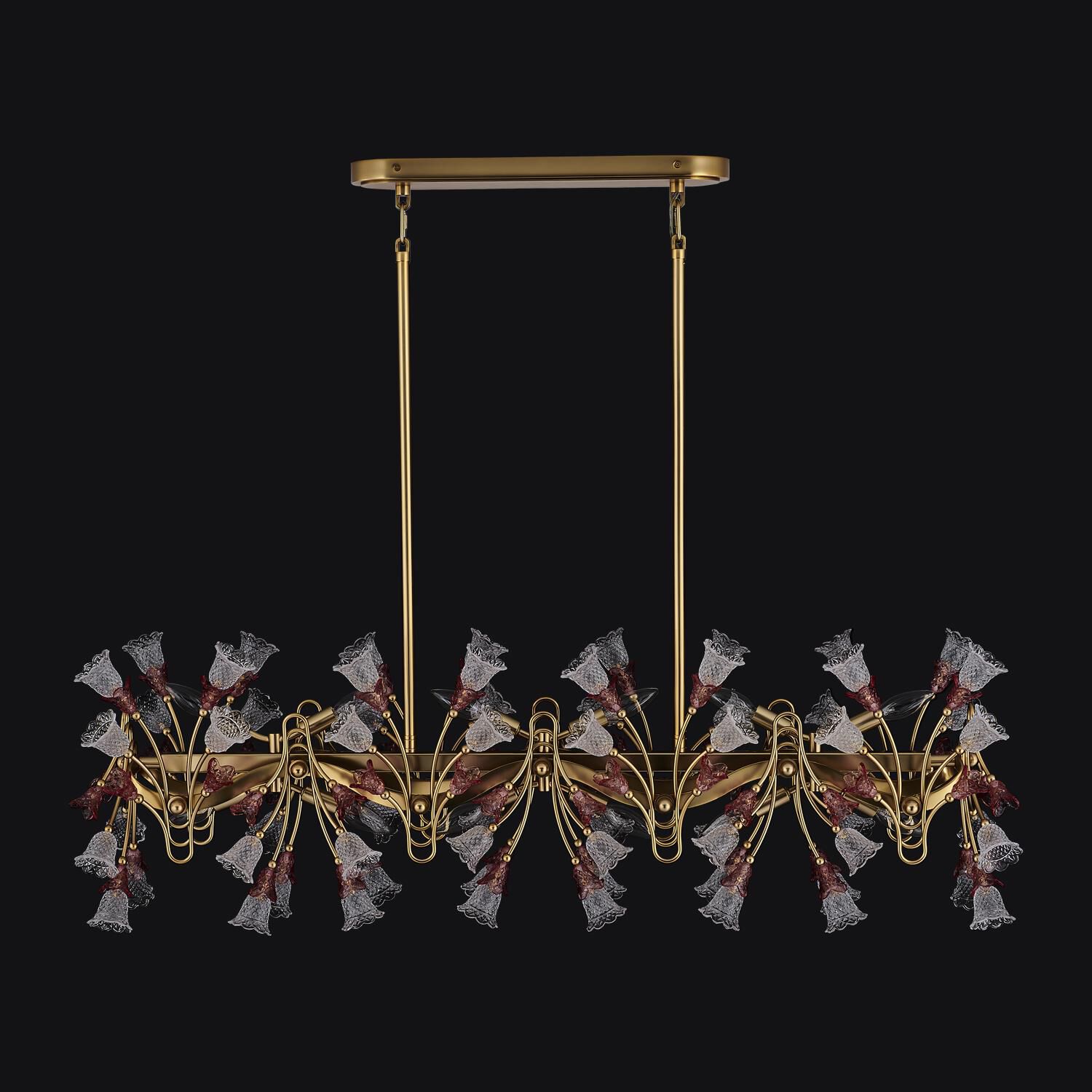 Bella 48 Inch Linear Suspension Light by Allegri