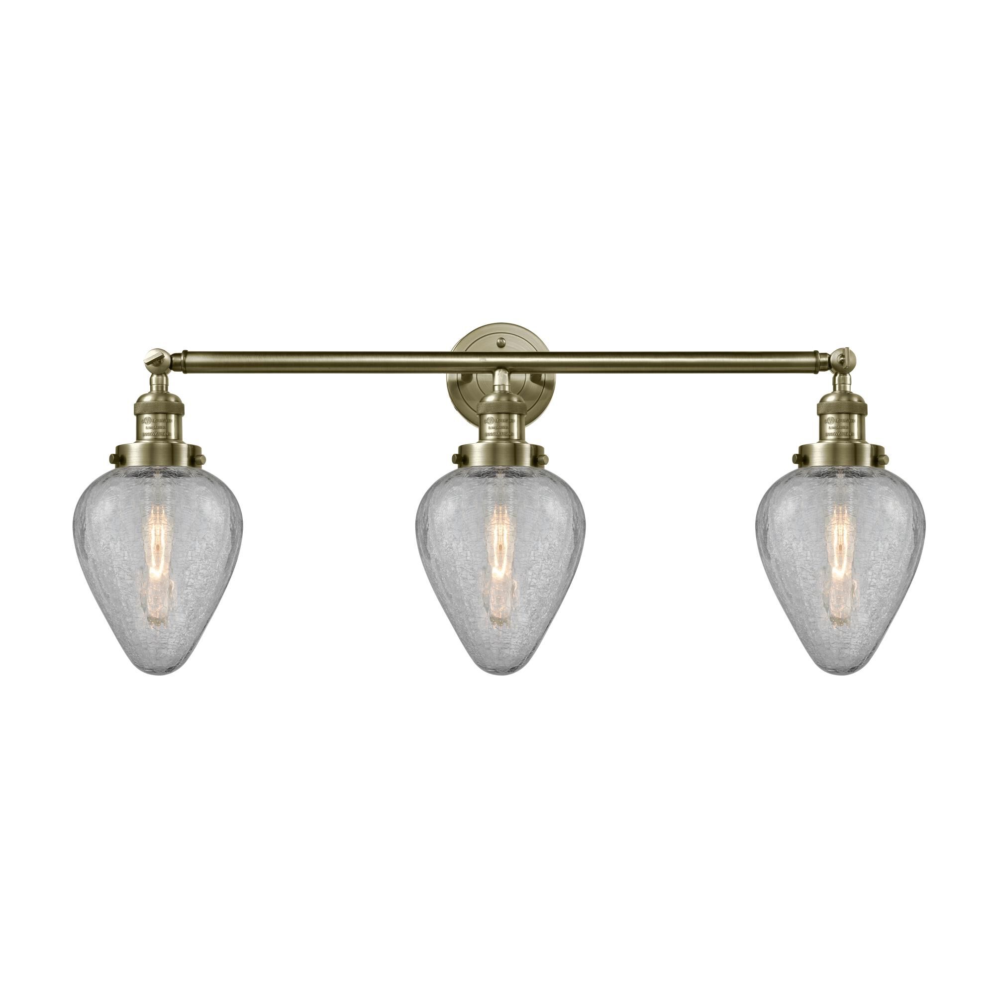Bruno Marashlian Geneseo 32 Inch 3 Light Bath Vanity Light by Innovations Lighting