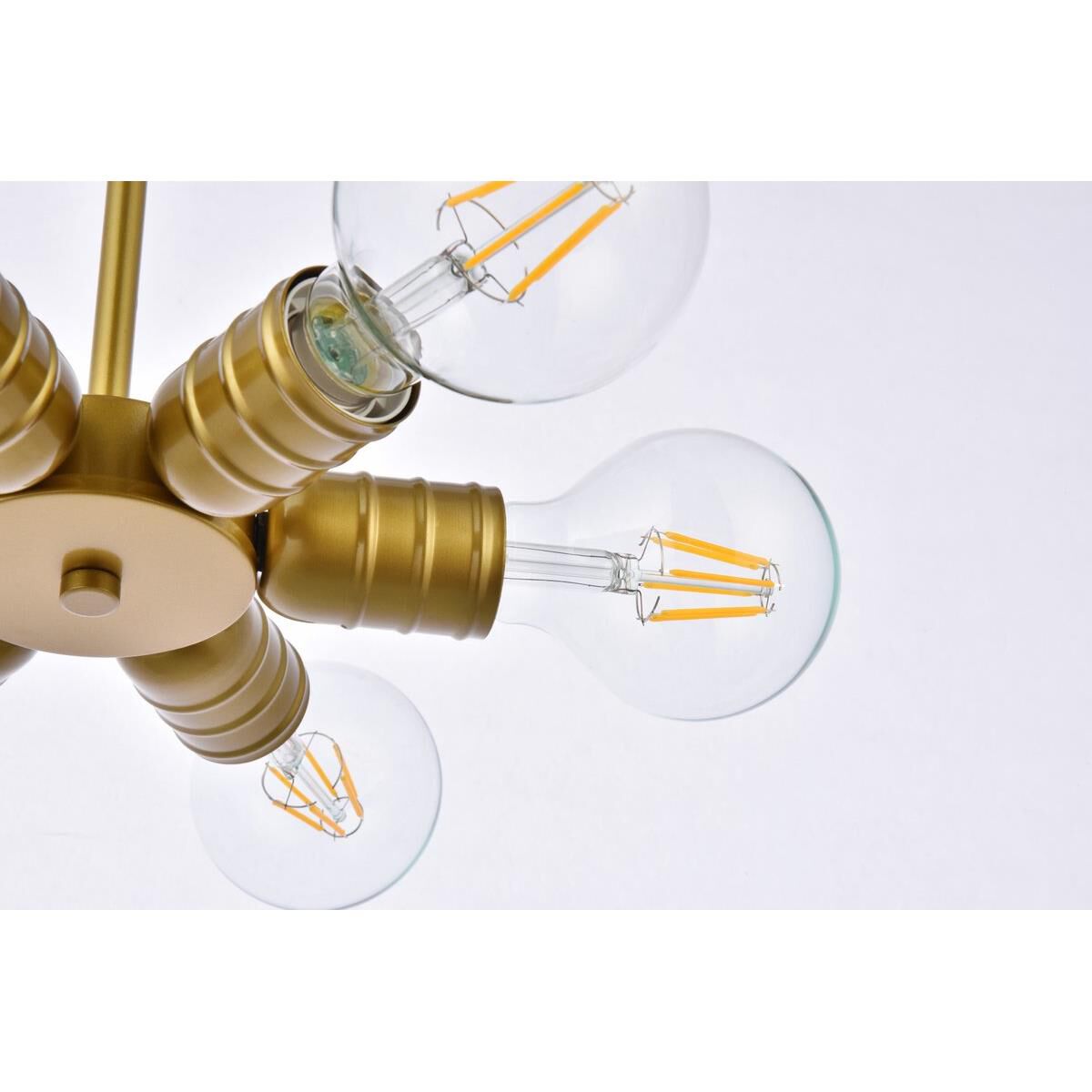 Reyes 8 Inch Mini Pendant by Elegant Lighting