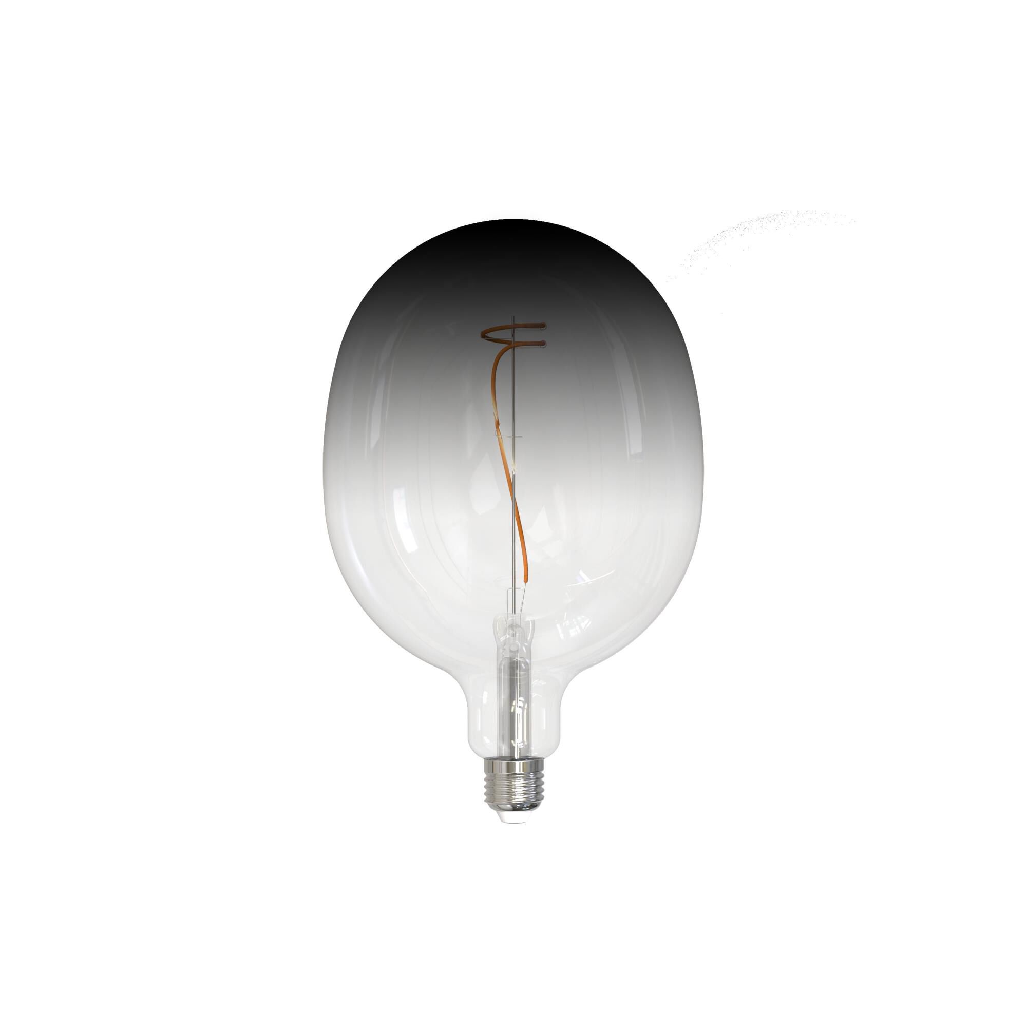 Clear Smoke  Base E26 3000K LED Light Bulb,