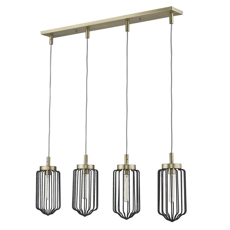 Reece 42 Inch 4 Light Linear Suspension Light by Acclaim Lighting