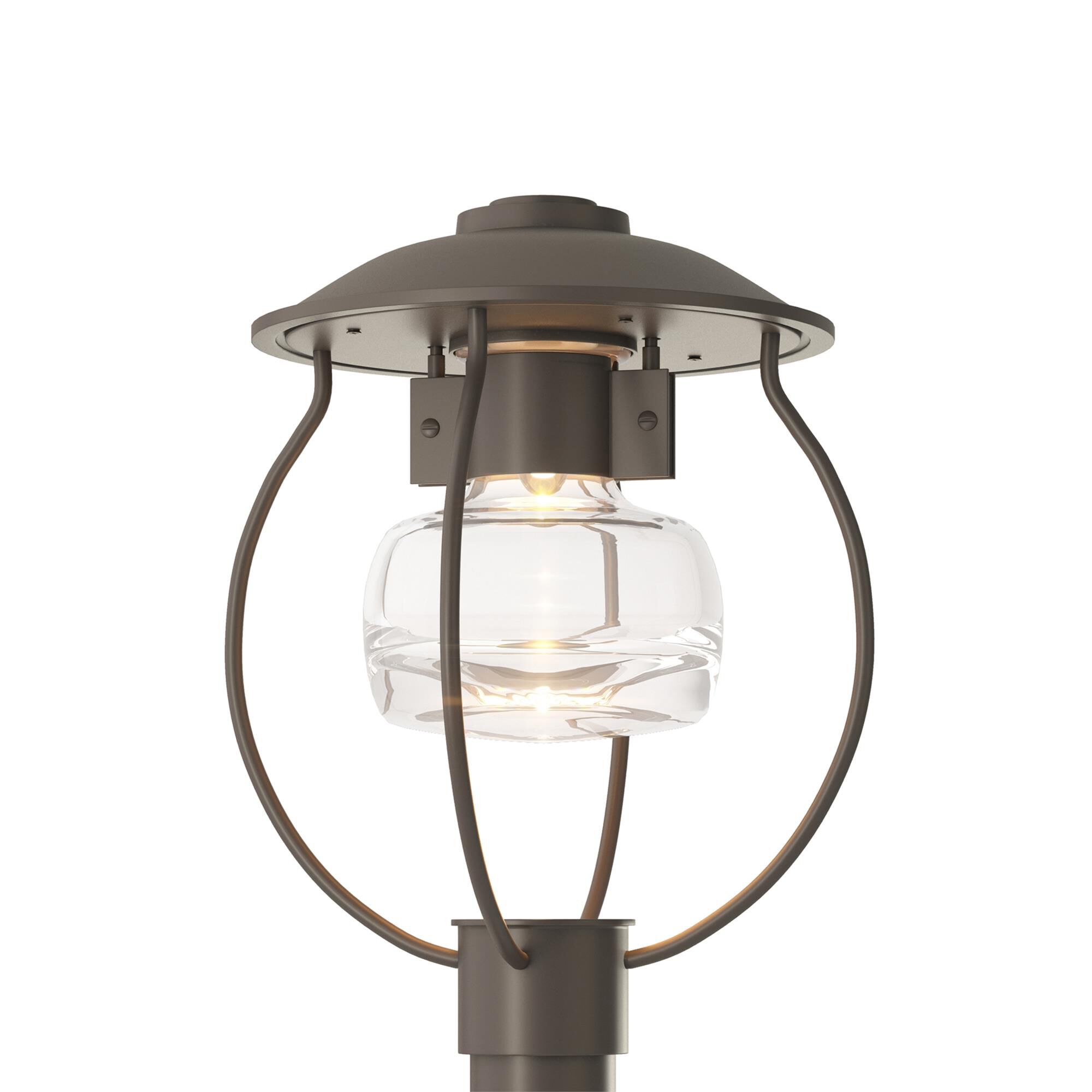 Shown in Coastal Dark Smoke finish and Clear glass