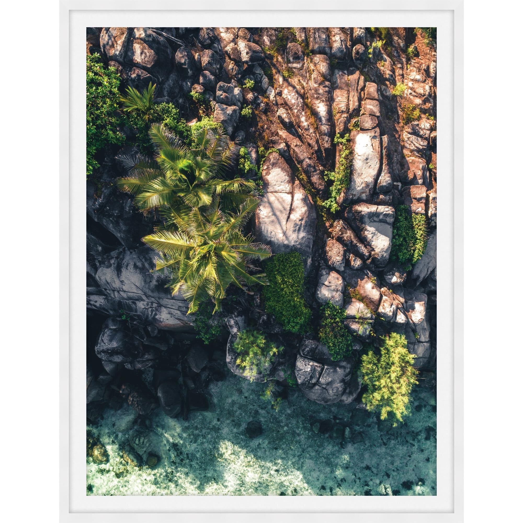 Aerial Artes Endangered Paradise Print by LEVEL57