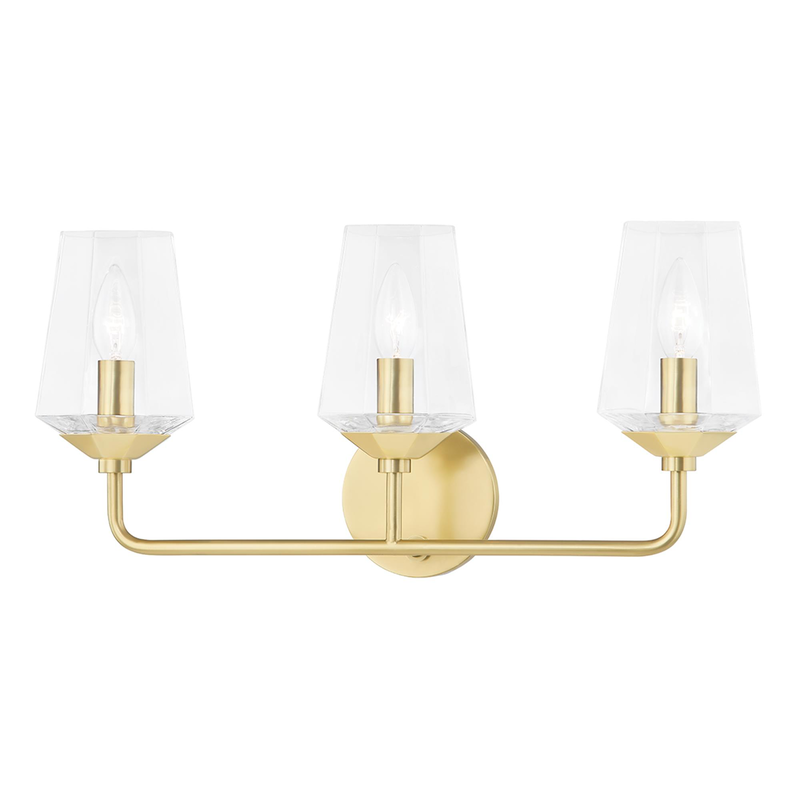 Kayla 22 Inch 3 Light Bath Vanity Light by Mitzi