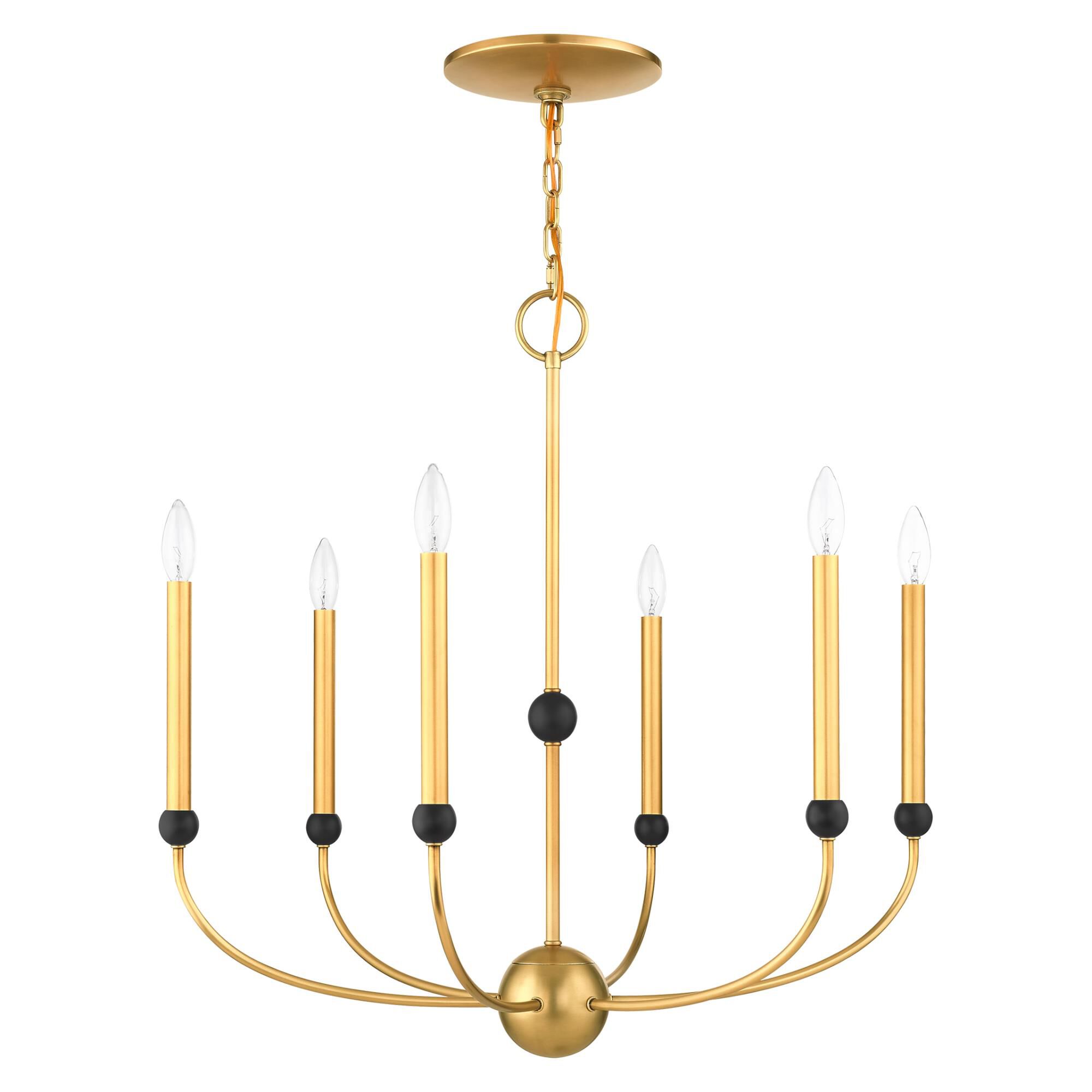 Cortlandt 6 Light Chandelier by Livex Lighting