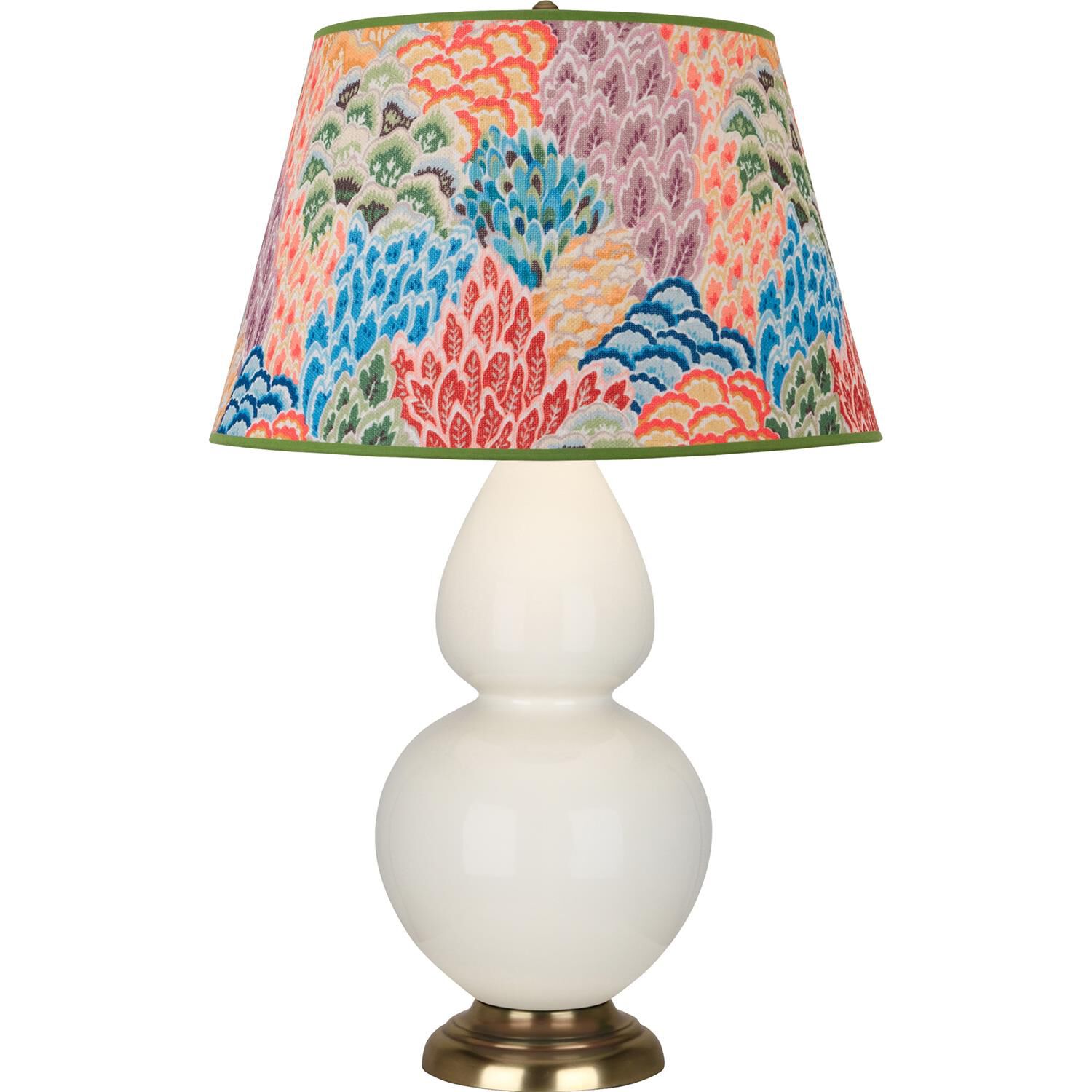 Double Gourd 31 Inch Table Lamp by Robert Abbey