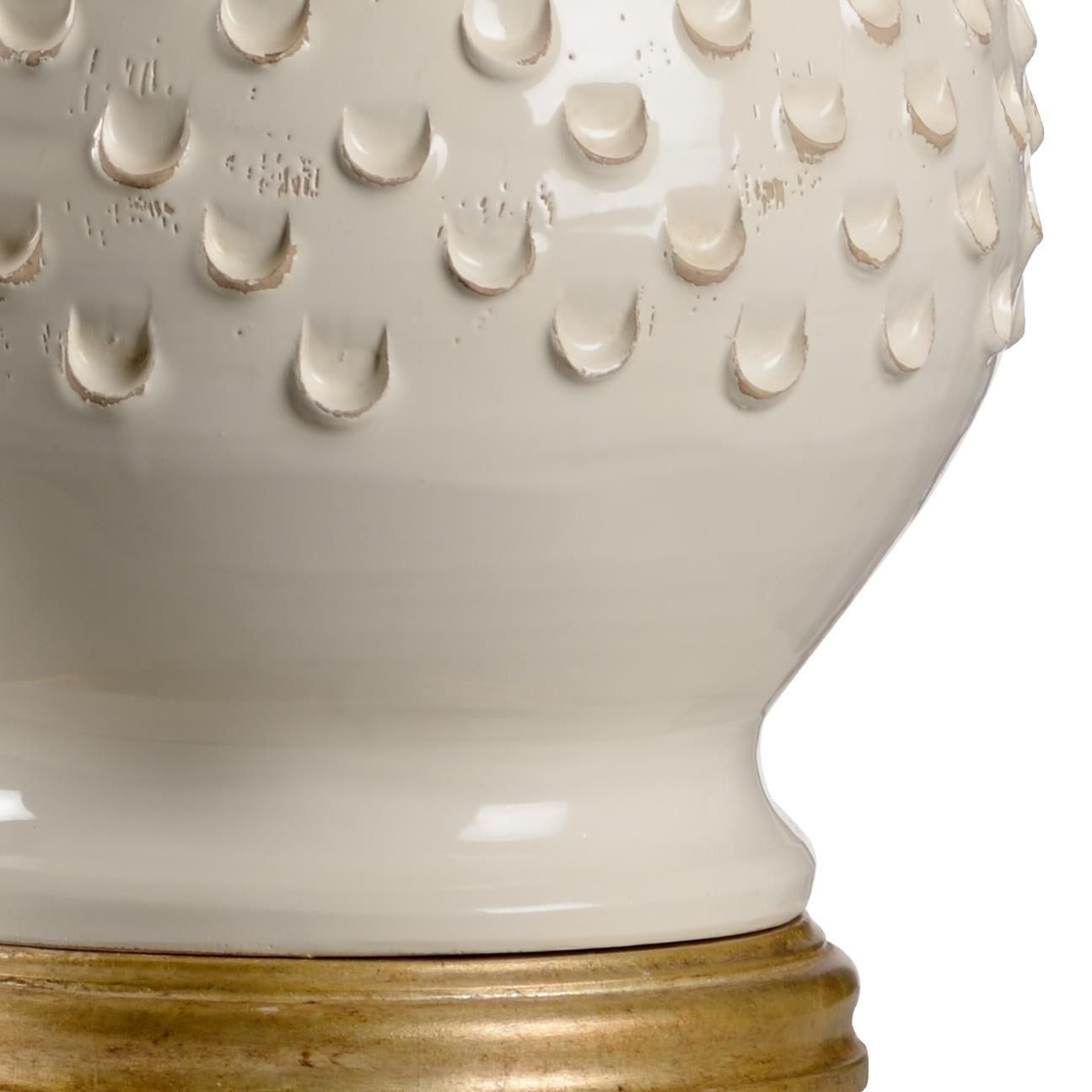 Shown in Aged Cream - Hand Sculpted finish and Cream shade