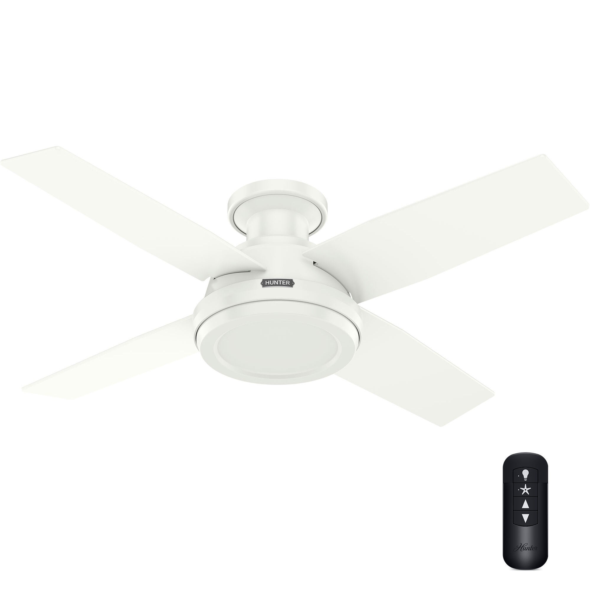 Dempsey 44 Inch Flush Mount Fan,