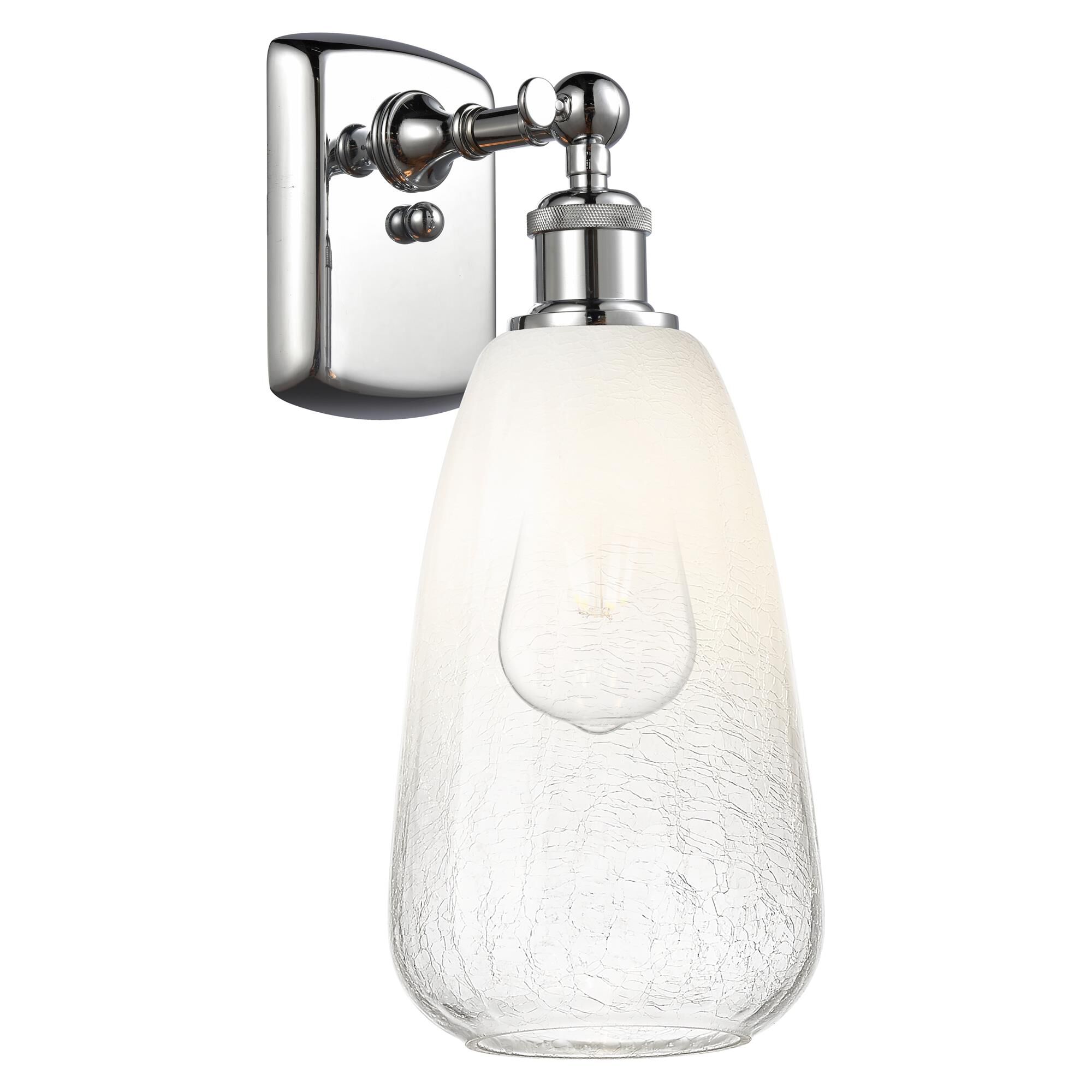 Shown in Polished Chrome finish and Opal glass