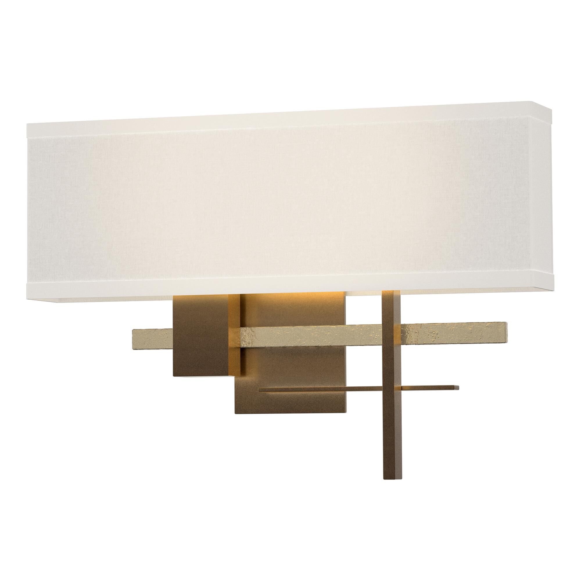 Shown in Bronze finish and No Shade shade and Soft Gold accent