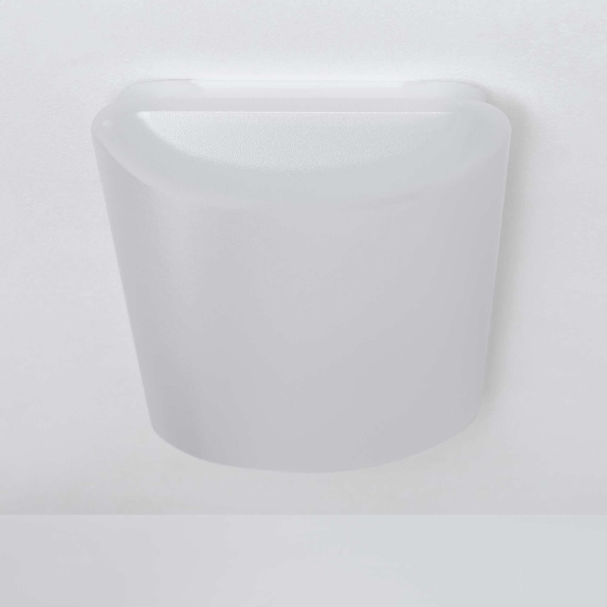 Shown in White finish and White Acrylic Diffuser glass