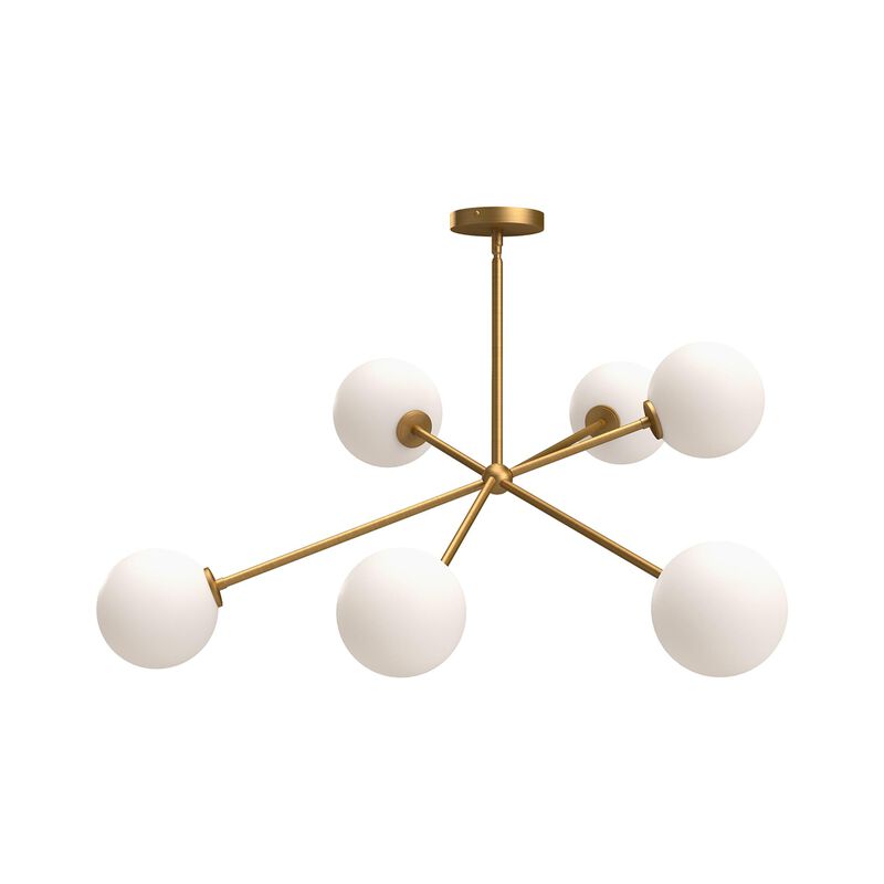 Cassia 40 Inch Chandelier by Alora Mood
