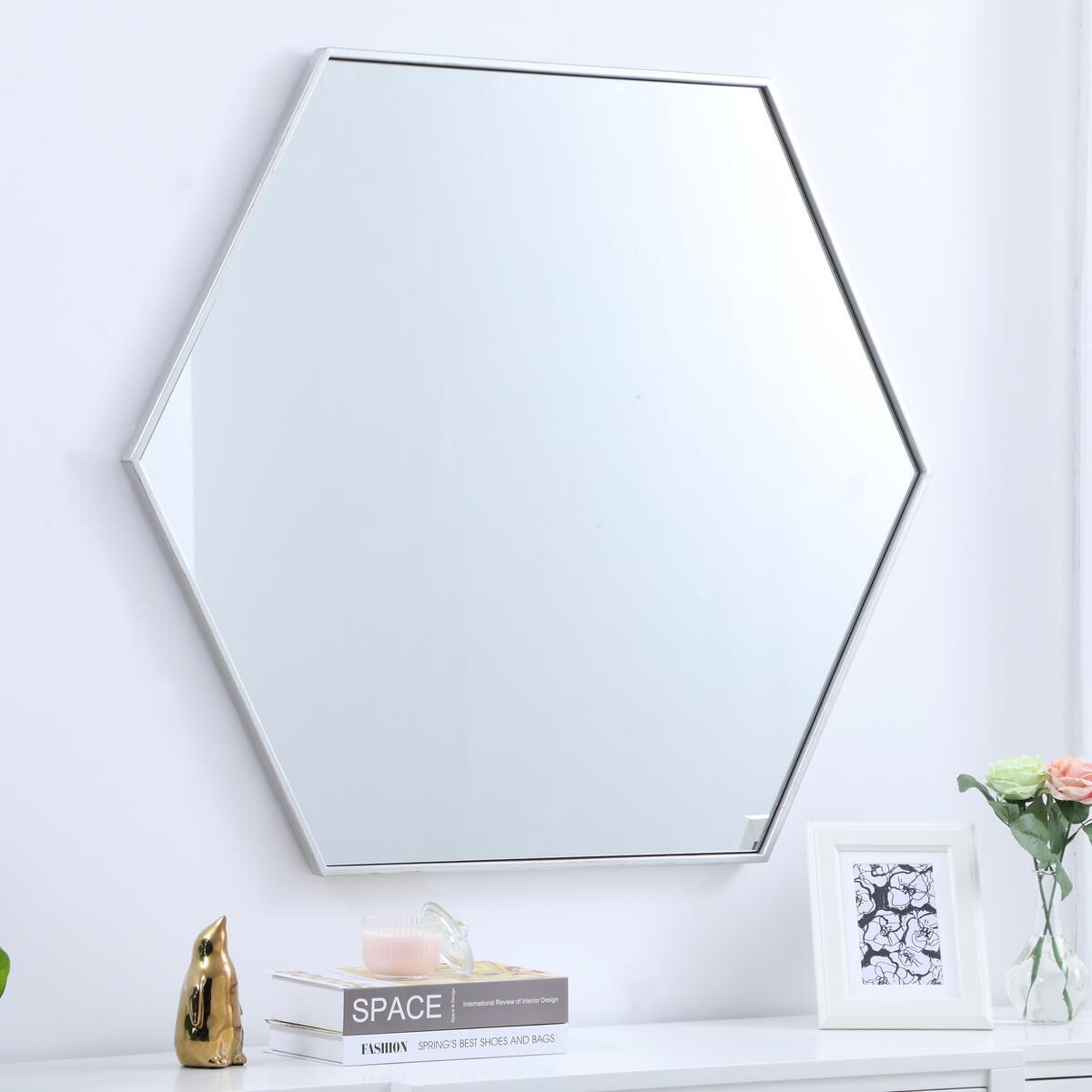 Shown in Silver finish