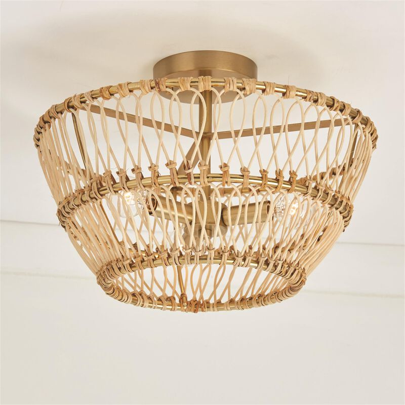 Wren 16 Inch 3 Light Semi Flush Mount by Capital Lighting Fixture Company