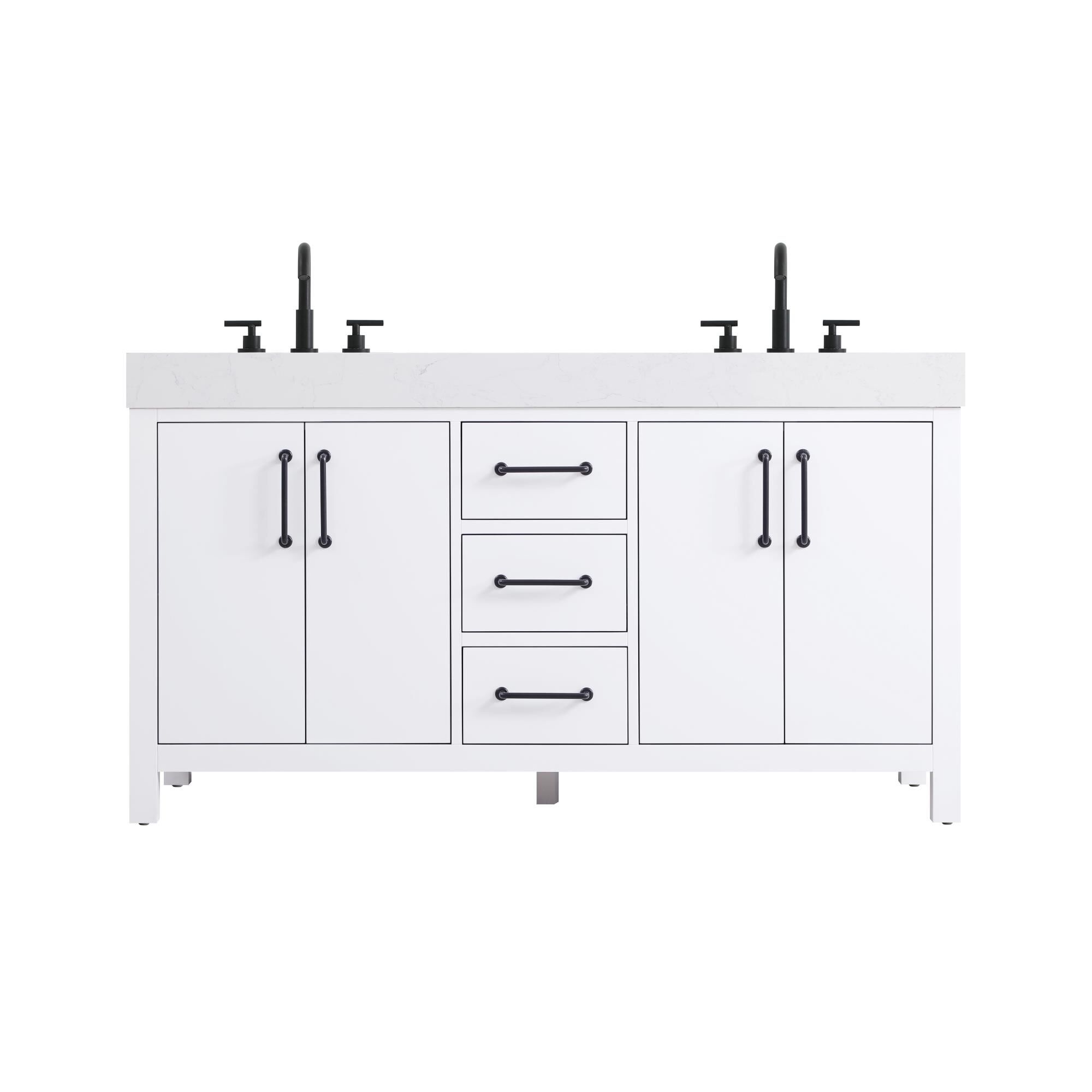 Shown in White finish