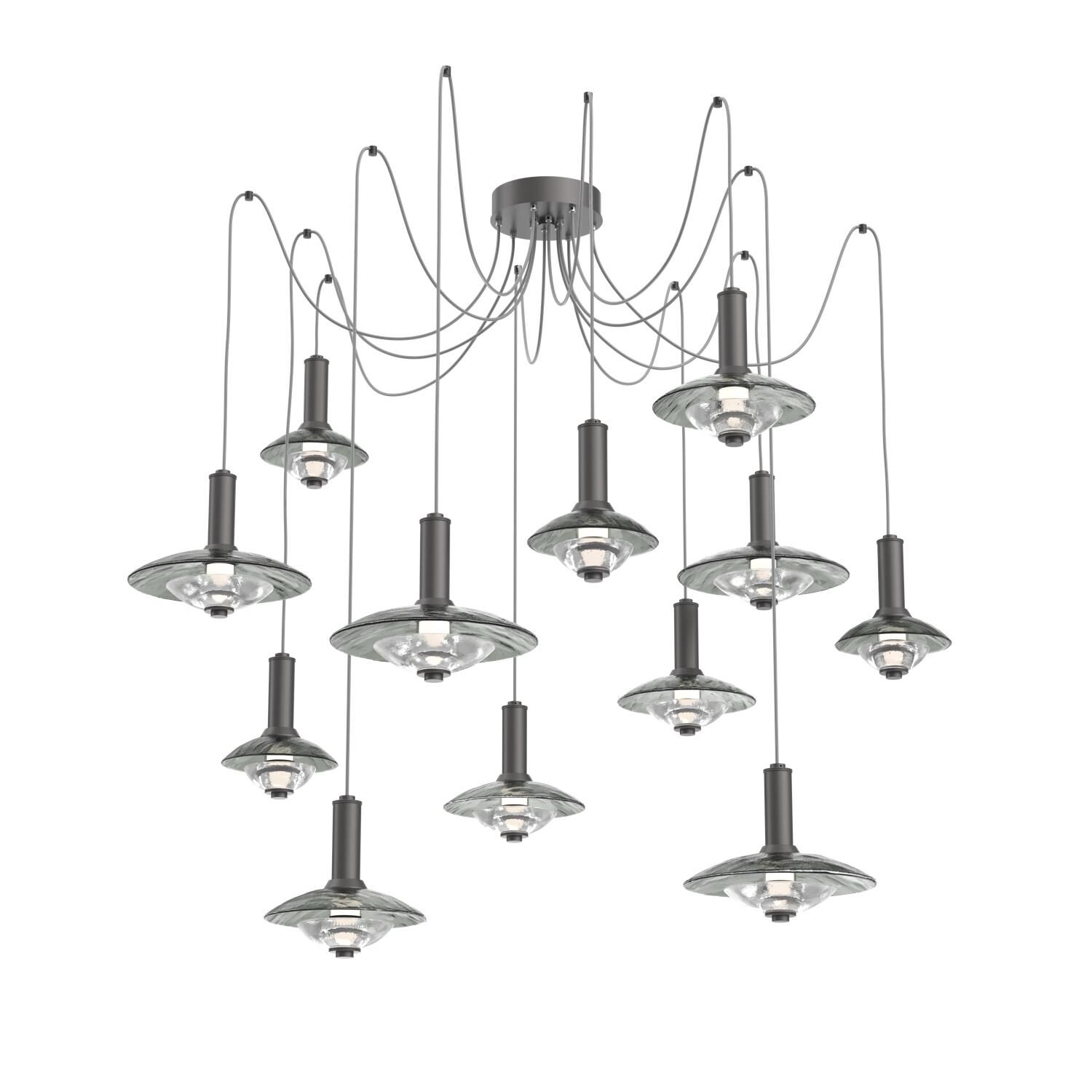 Levi Wilson Cirrus 72 Inch Multi Light Pendant by Hammerton Studio