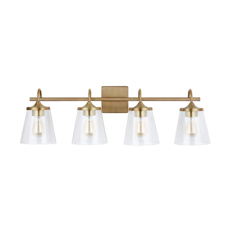 33 Inch 4 Light Bath Vanity Light by Capital Lighting Fixture Company