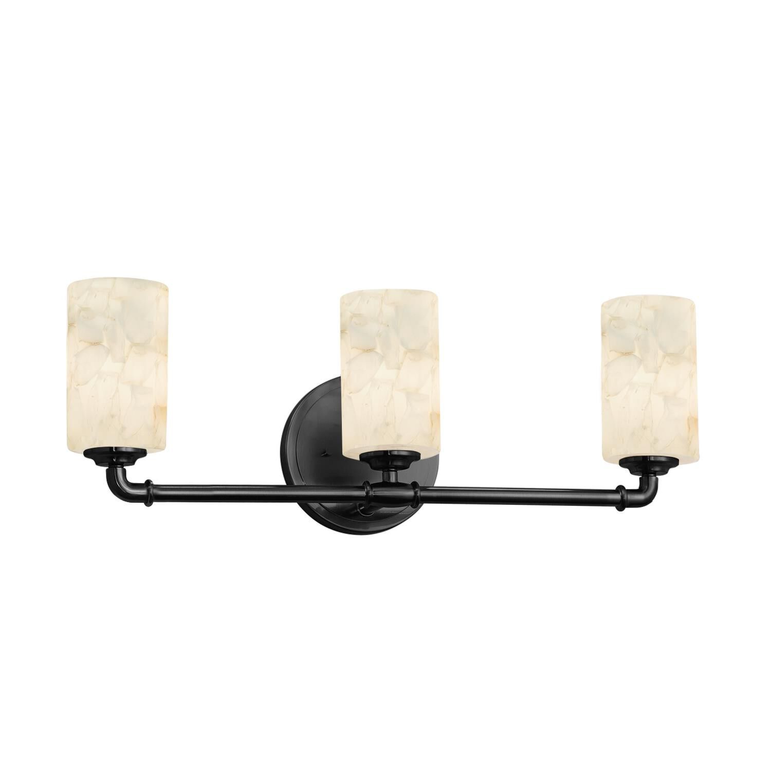Alabaster Rocks! 23 Inch 3 Light Bath Vanity Light by Justice Design Group