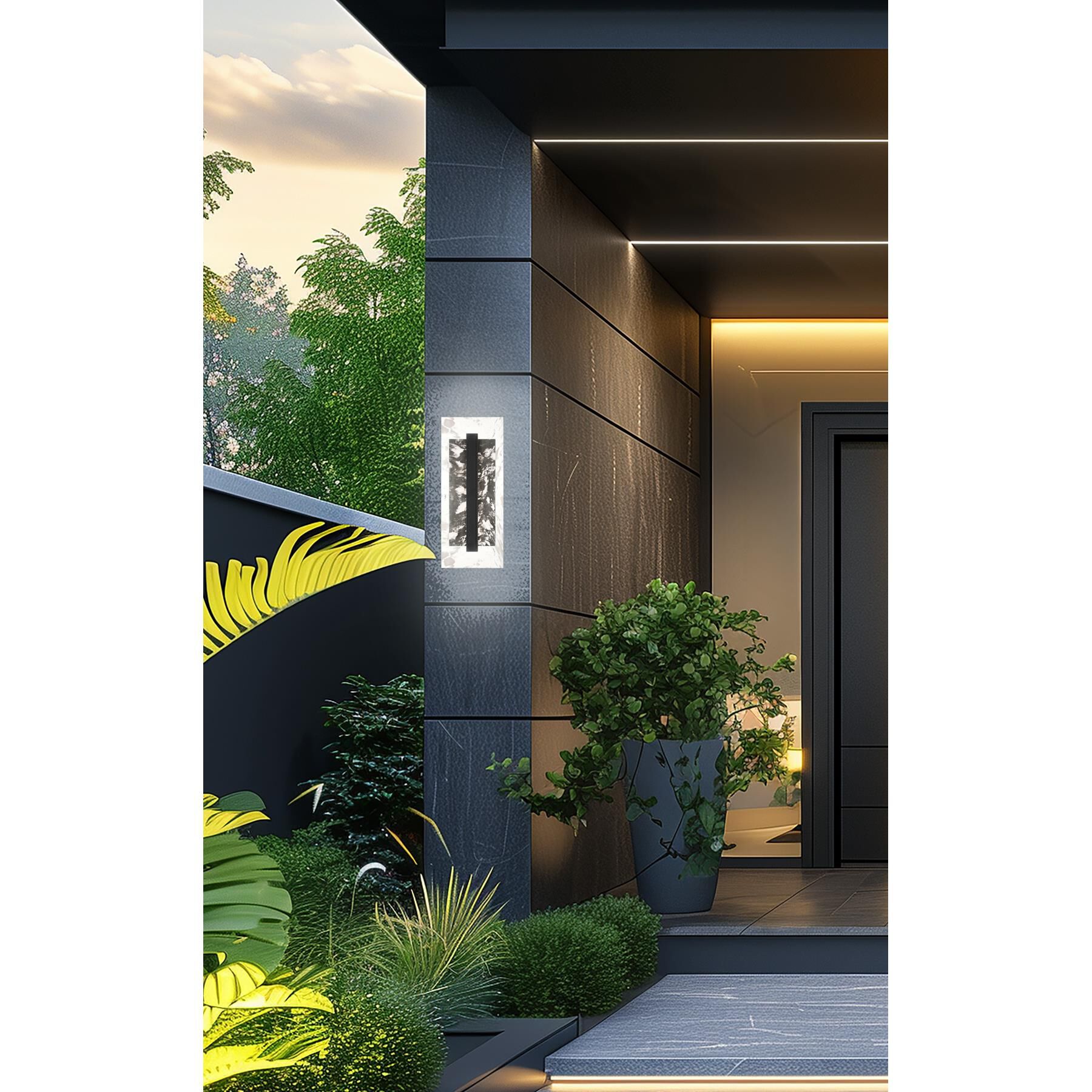 Shown in Sand Coal finish and Rock Crsytalite glass