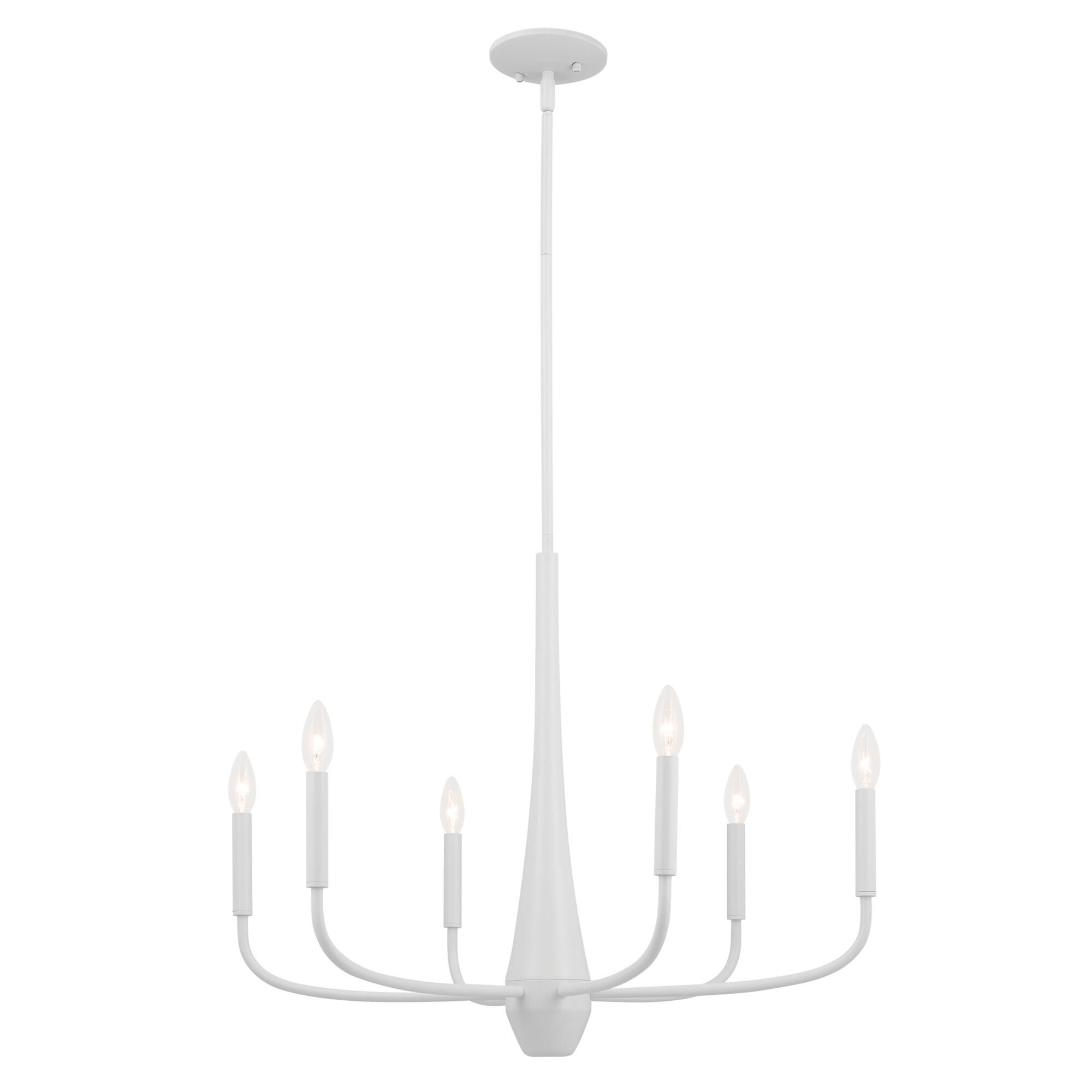 Shown in White finish