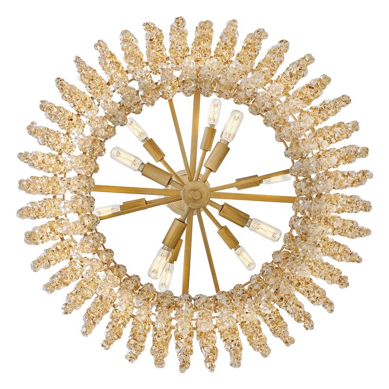 Rubina 26 Inch Chandelier by Fredrick Ramond