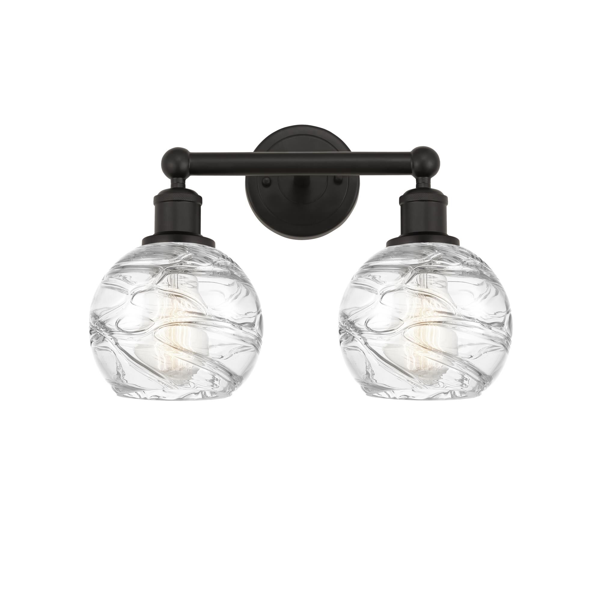 Bruno Marashlian Athens Deco Swirl 15 Inch 2 Light Bath Vanity Light by Innovations Lighting